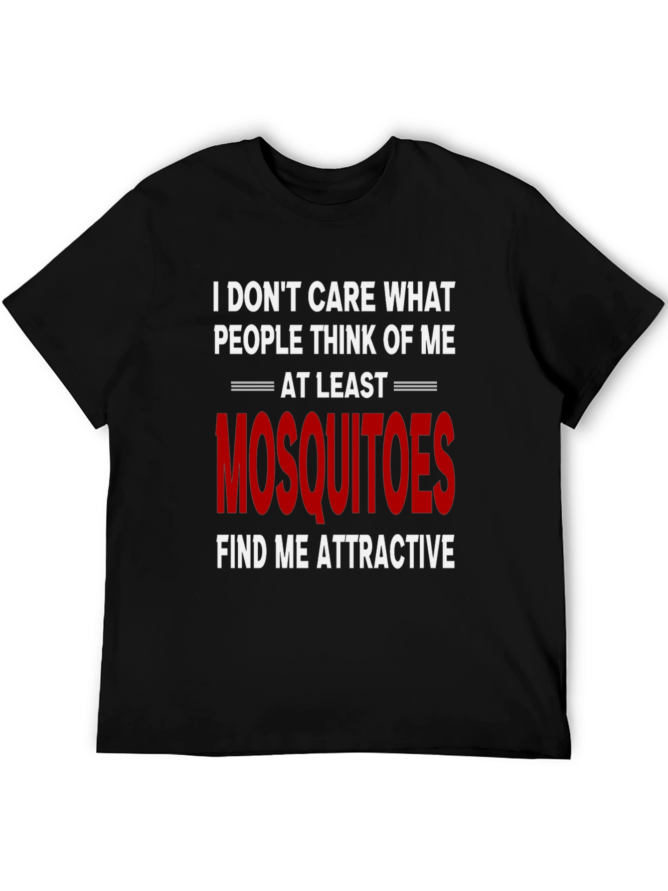 Humorous Mosquito Attraction Graphic Tee