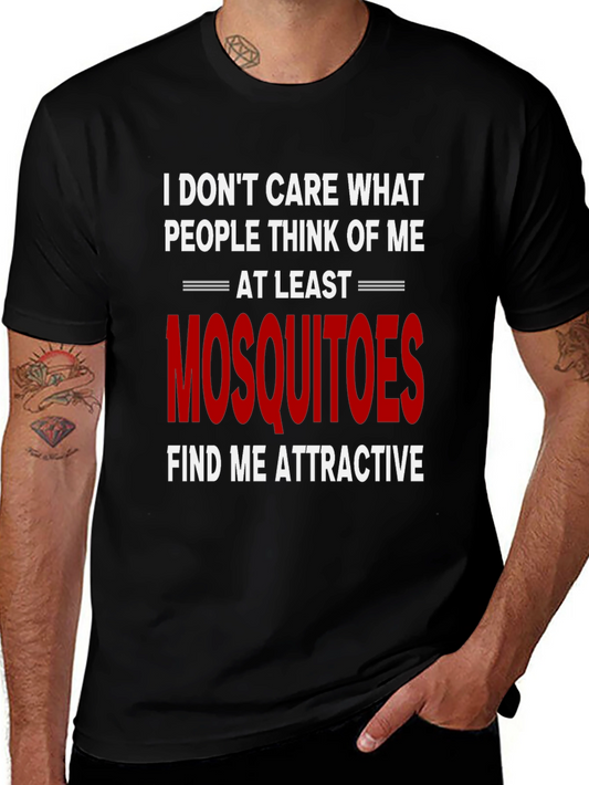 Humorous Mosquito Attraction Graphic Tee