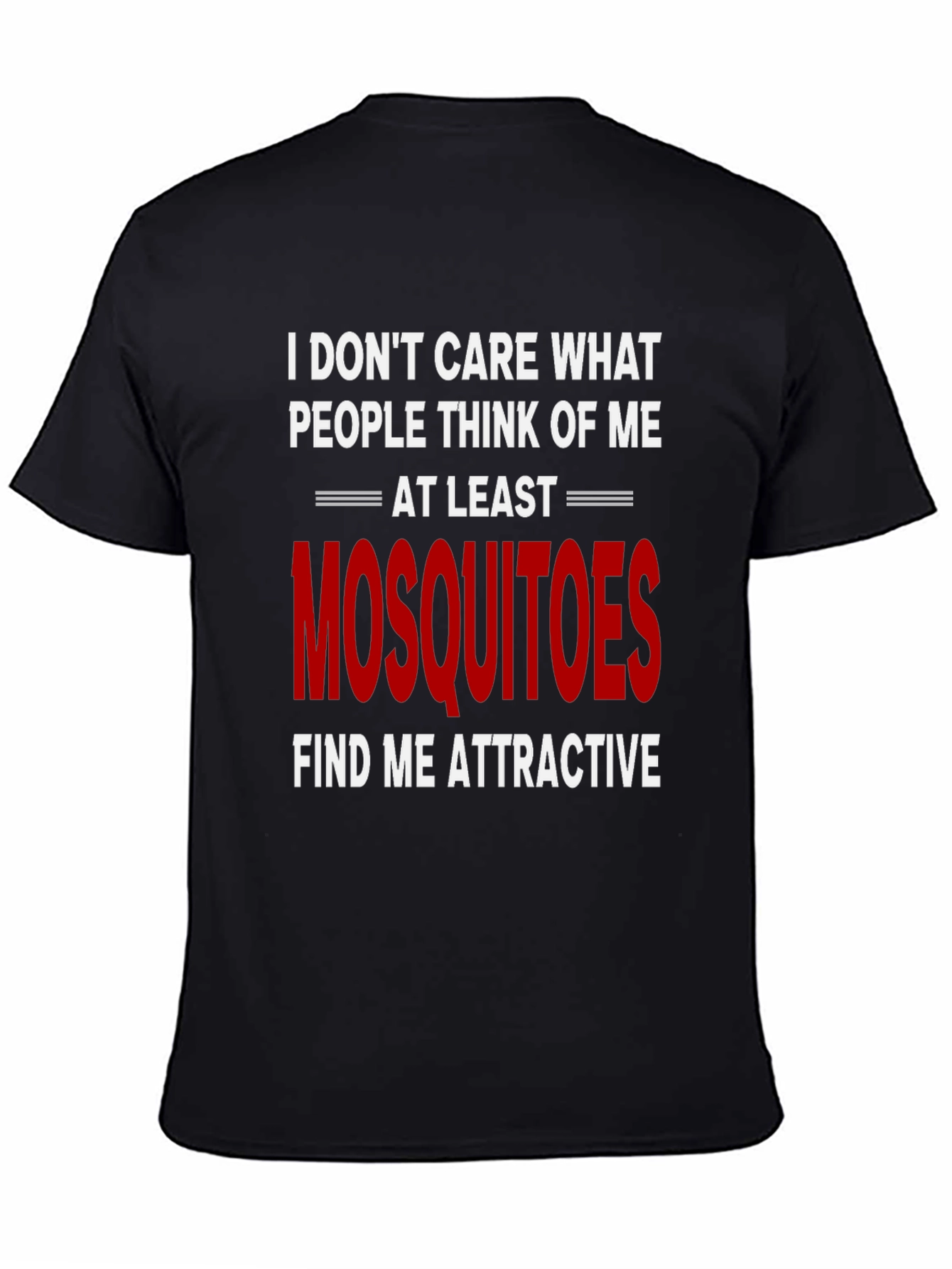 Humorous Mosquito Attraction Graphic Tee