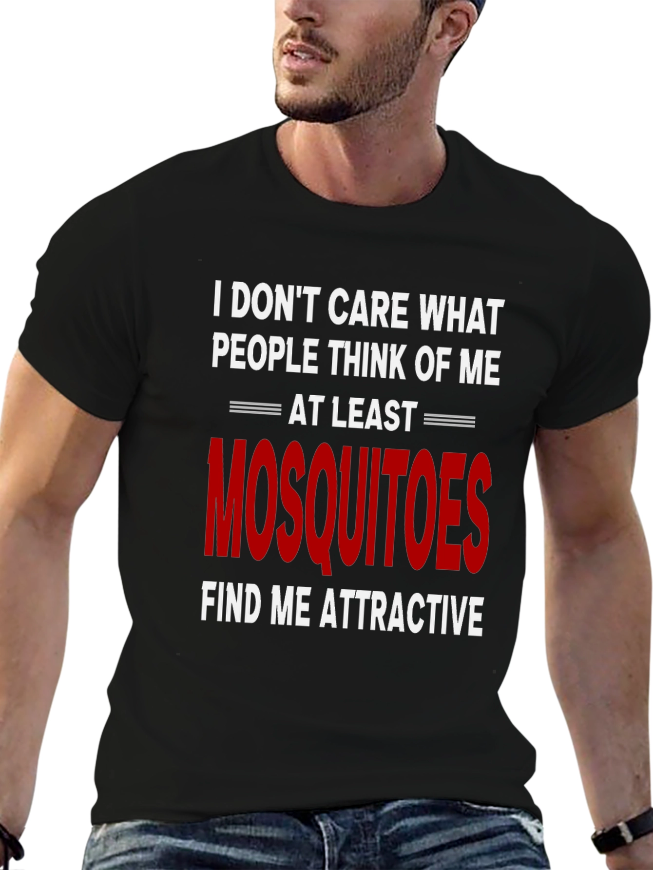 Humorous Mosquito Attraction Graphic Tee