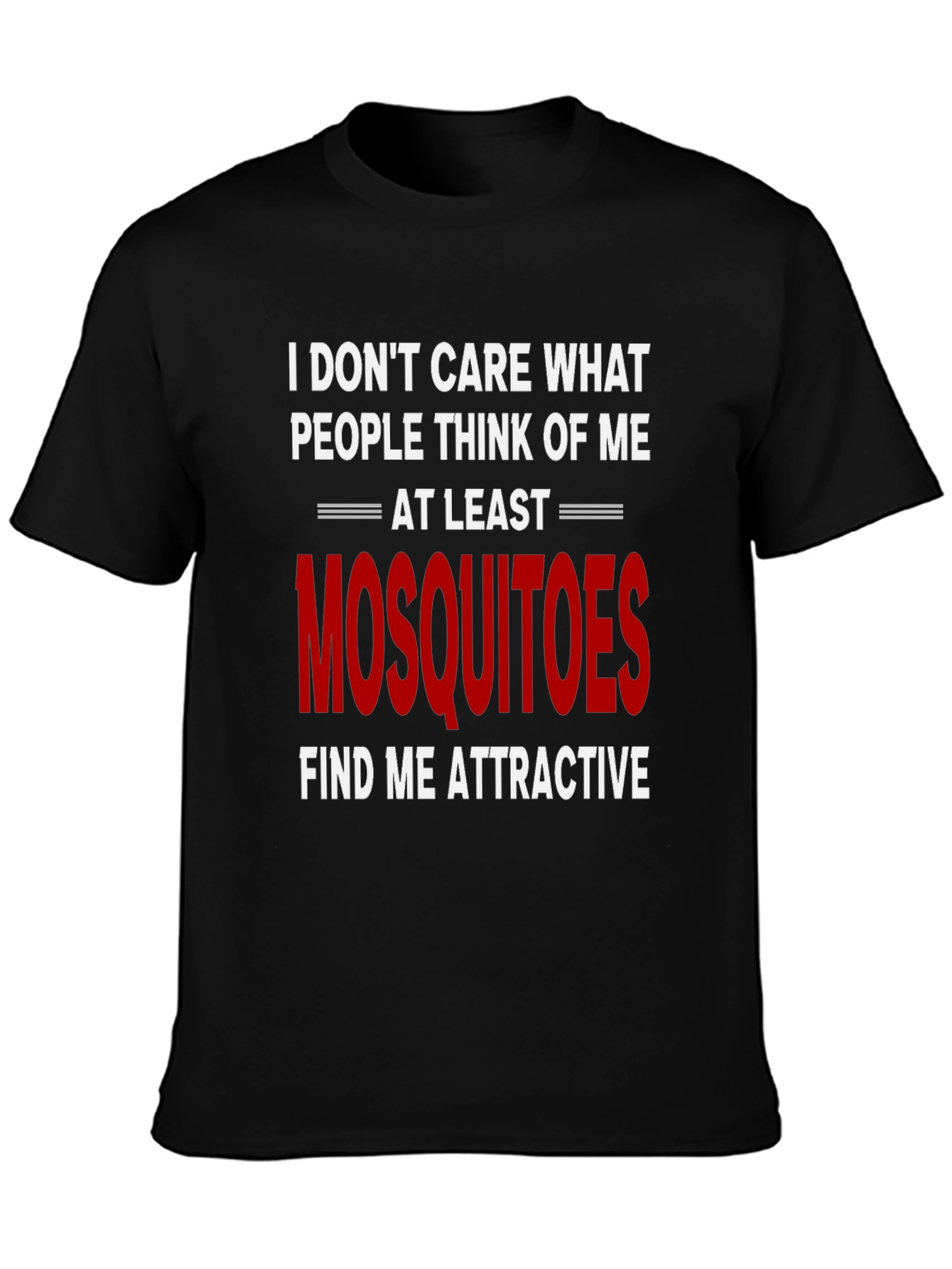 Humorous Mosquito Attraction Graphic Tee