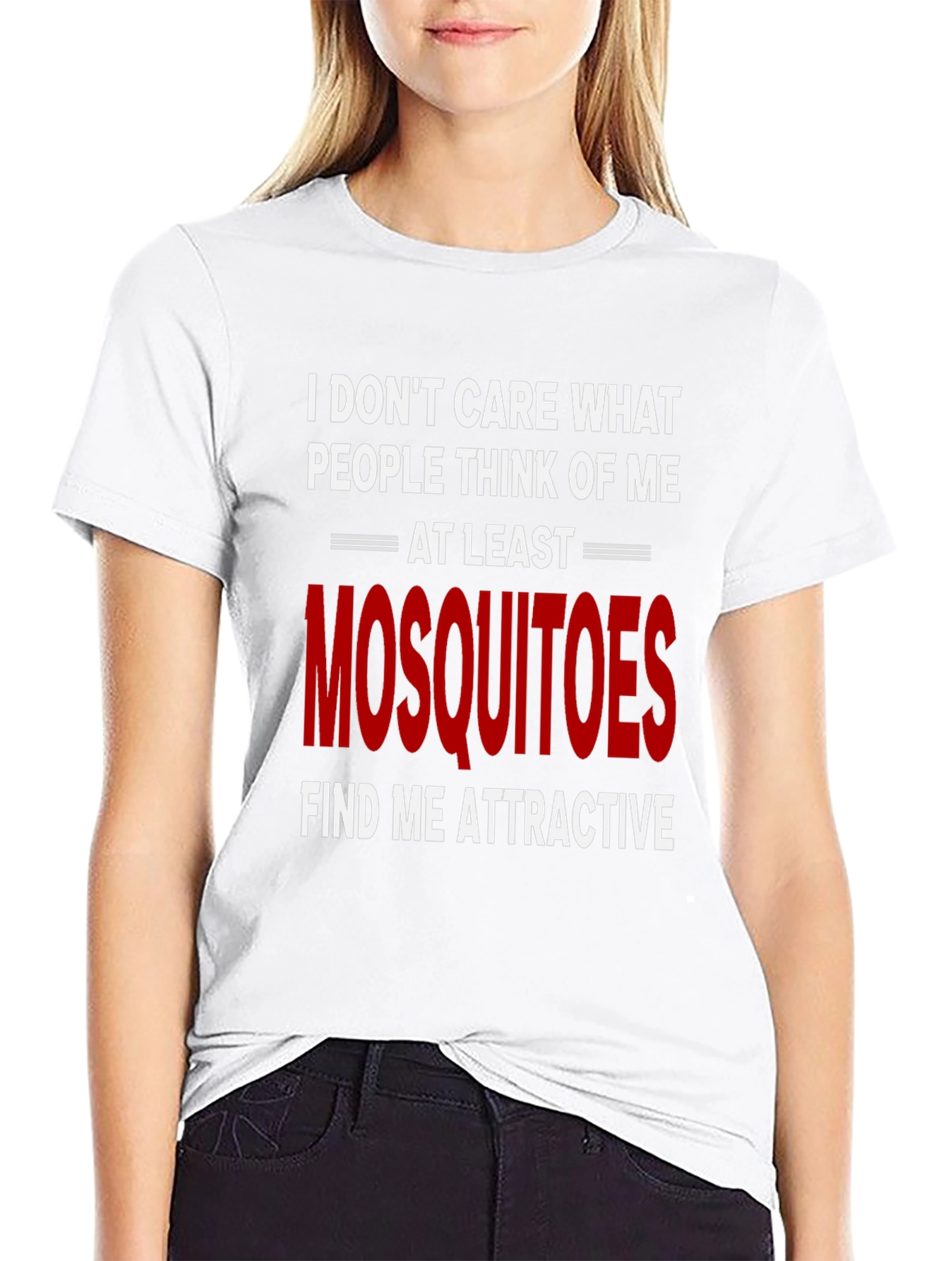 Humorous Mosquito Attraction Graphic Tee