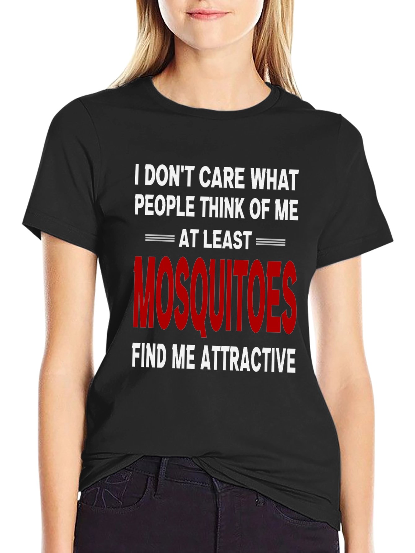 Humorous Mosquito Attraction Graphic Tee