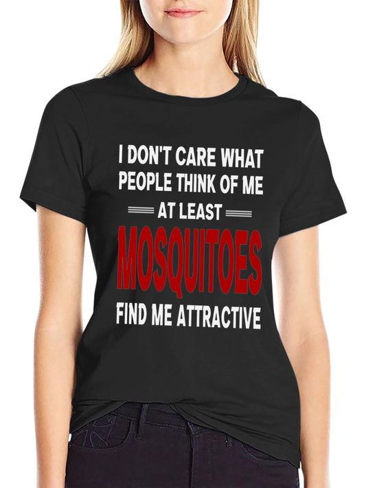 Humorous Mosquito Attraction Graphic Tee