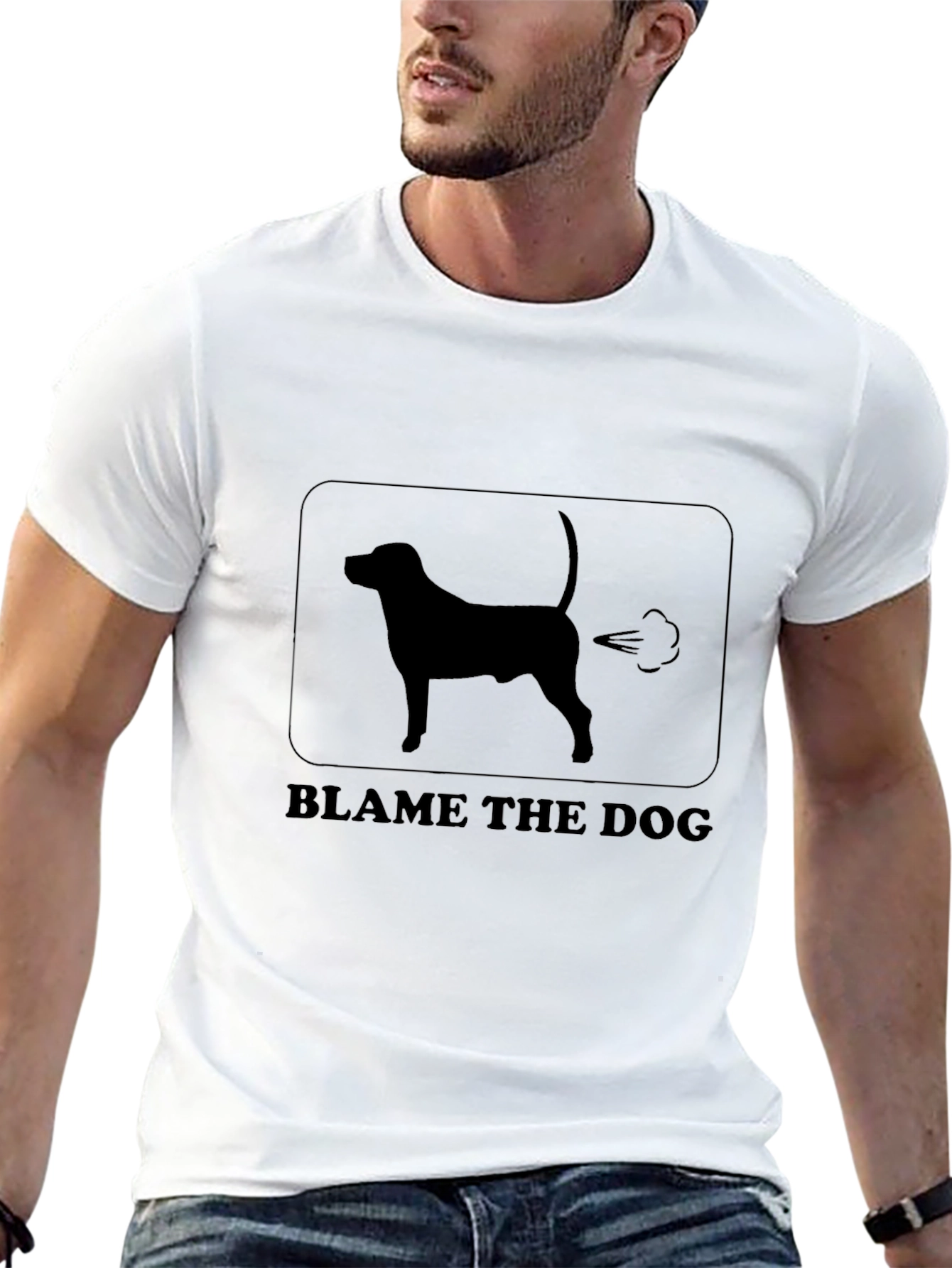Blame The Dog Graphic Tee
