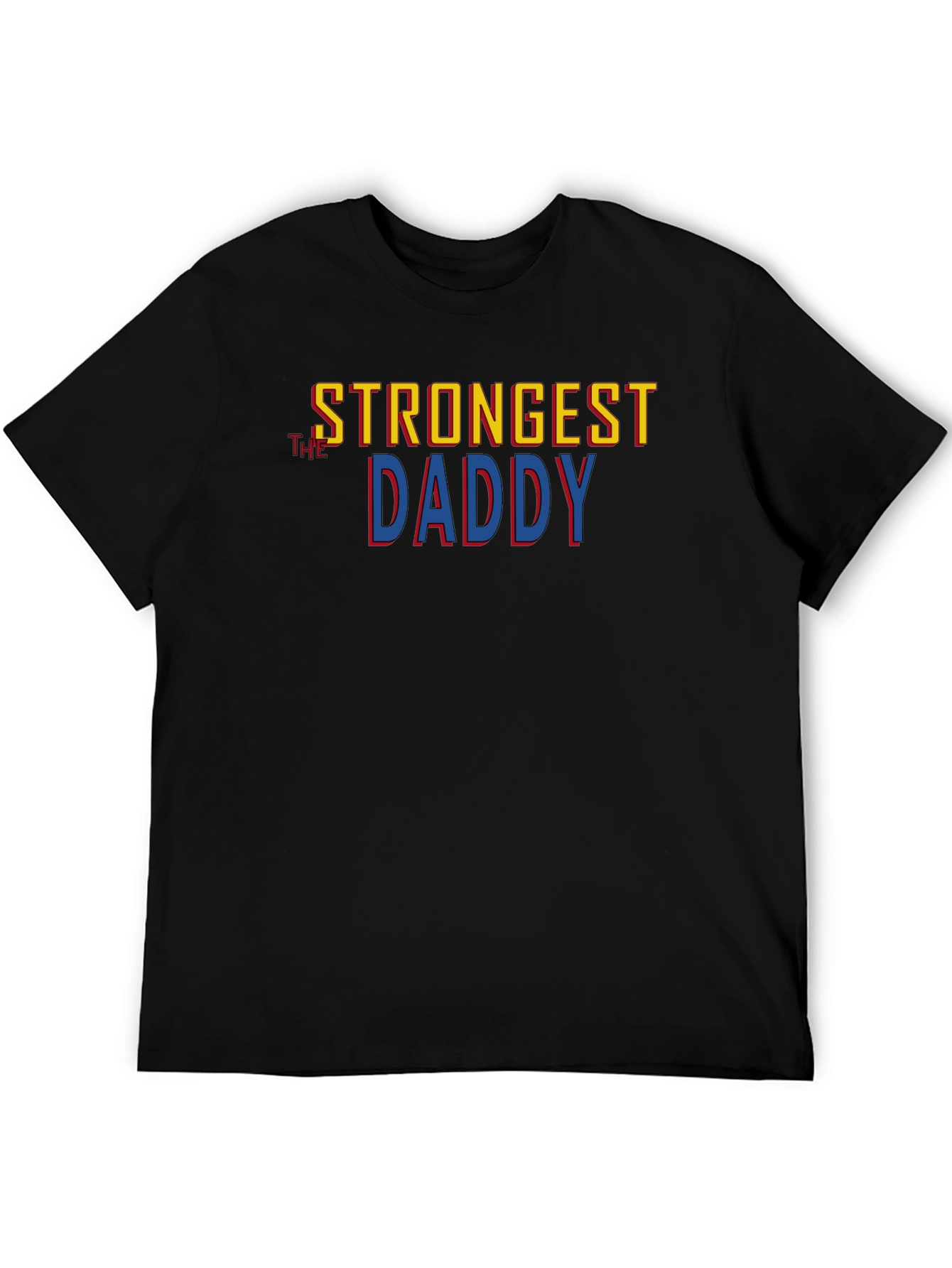 Strongest The Daddy Graphic Tee - Black