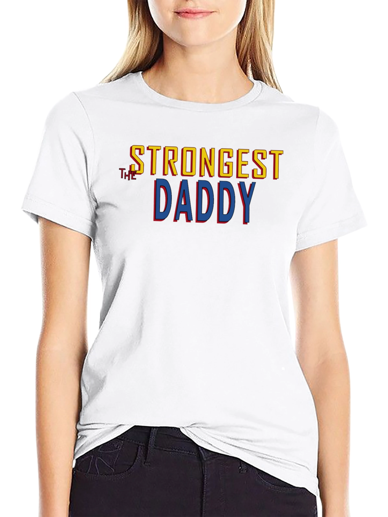Strongest The Daddy Graphic Tee - Black