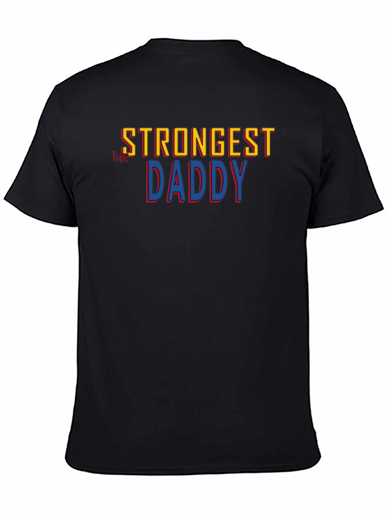 Strongest The Daddy Graphic Tee - Black