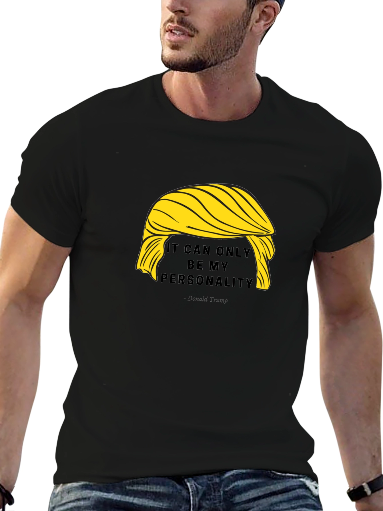 Funny Trump Hair Personality T-Shirt