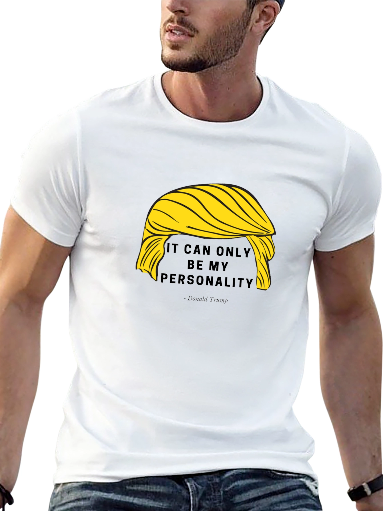 Funny Trump Hair Personality T-Shirt