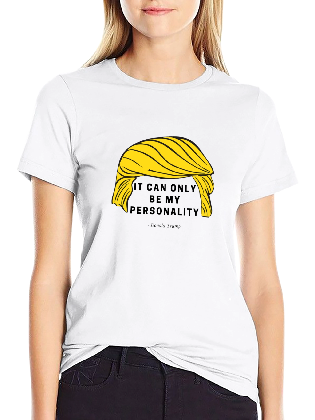Funny Trump Hair Personality T-Shirt