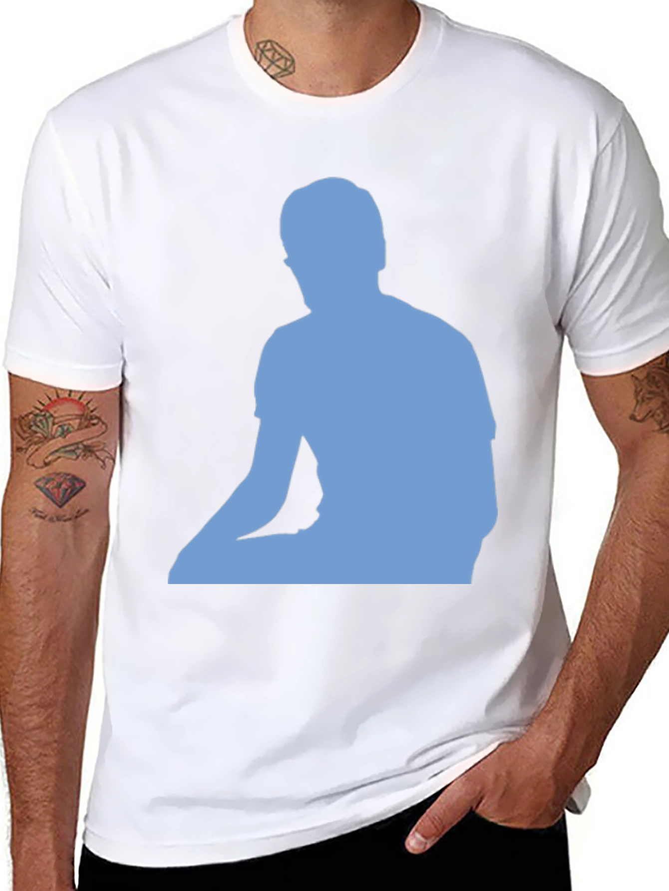 Silhouette Graphic Tee - Modern Casual Style