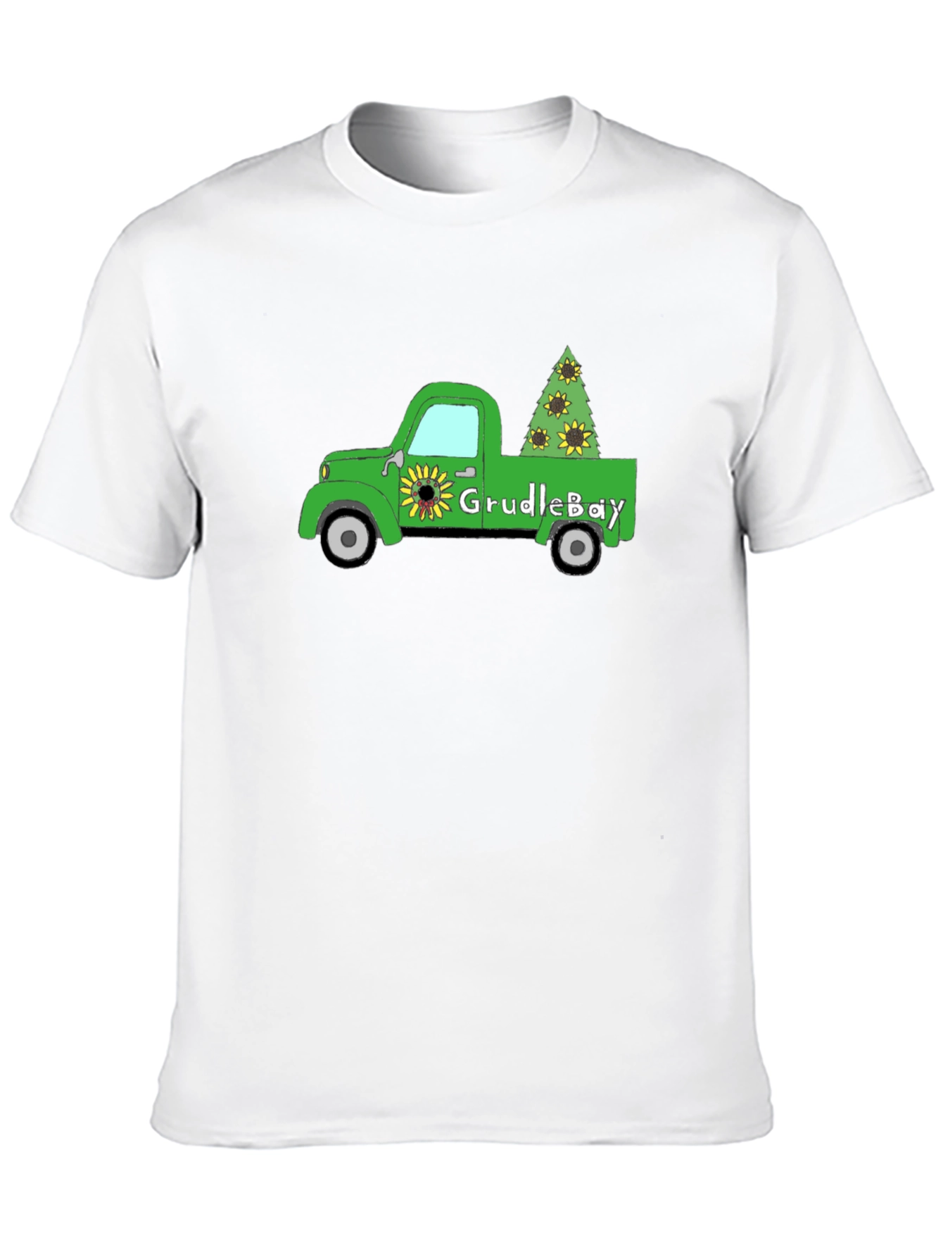 GrudleBay Sunflower Truck T-Shirt