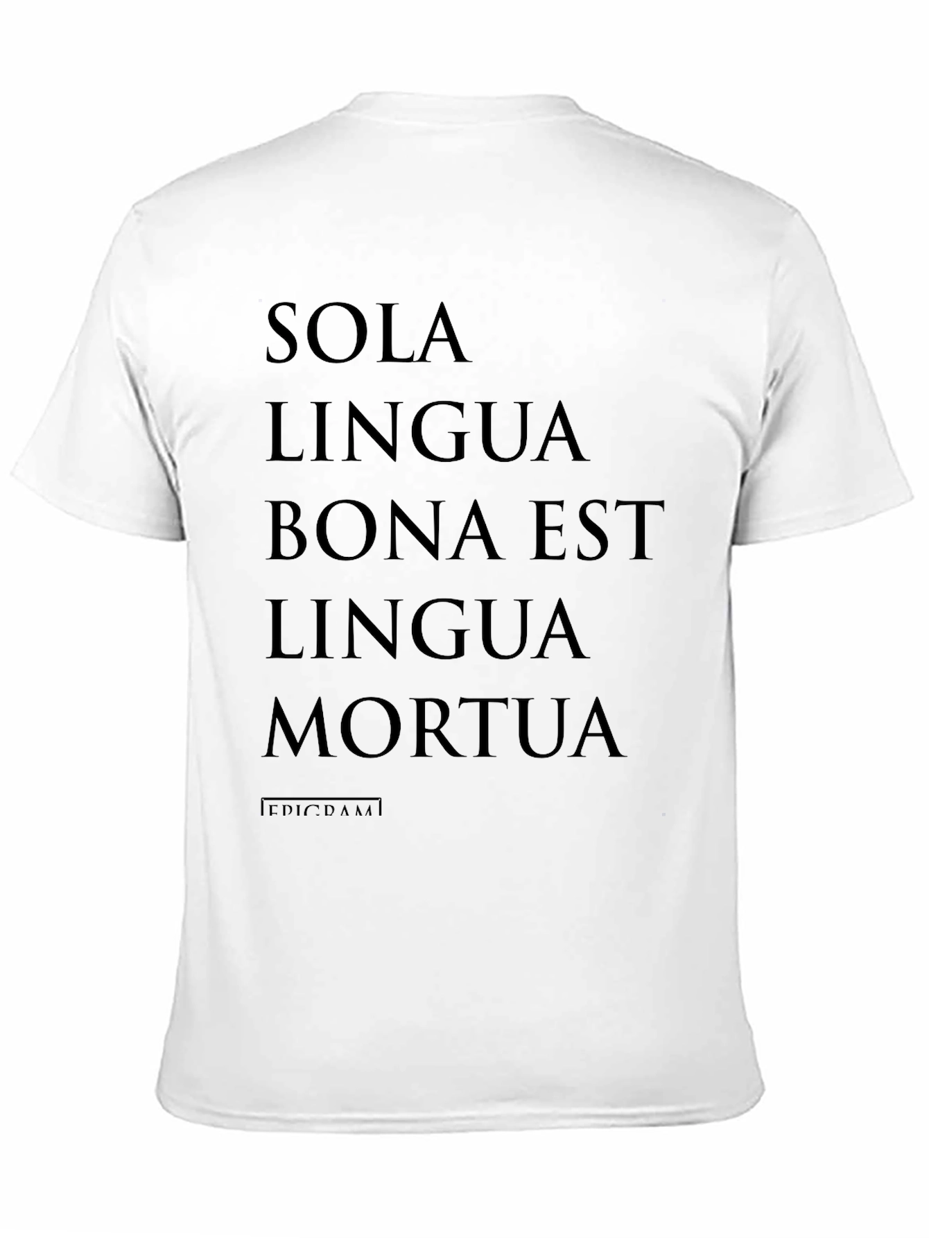 Sola Lingua Mortua T-Shirt