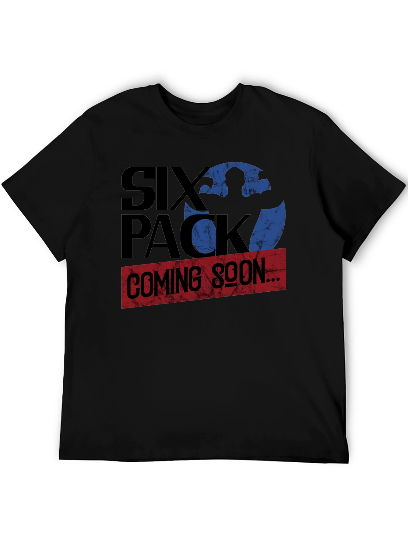 Six Pack Coming Soon Graphic Tee Shirt