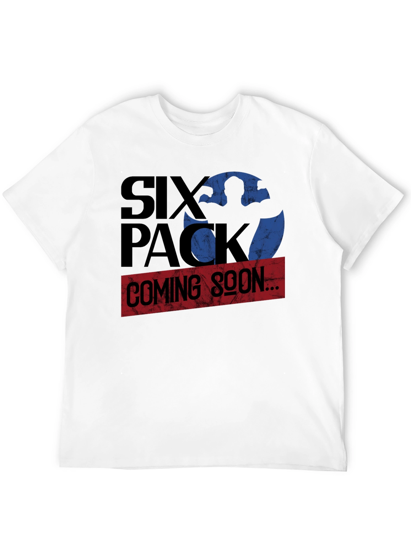 Six Pack Coming Soon Graphic Tee Shirt