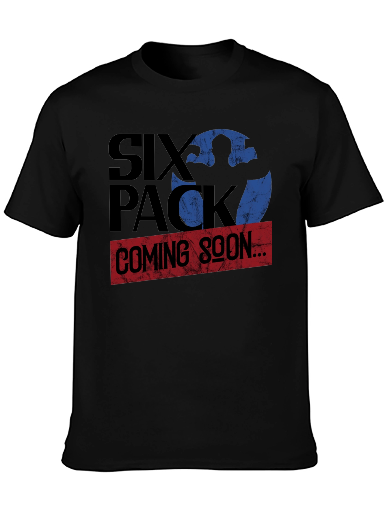 Six Pack Coming Soon Graphic Tee Shirt
