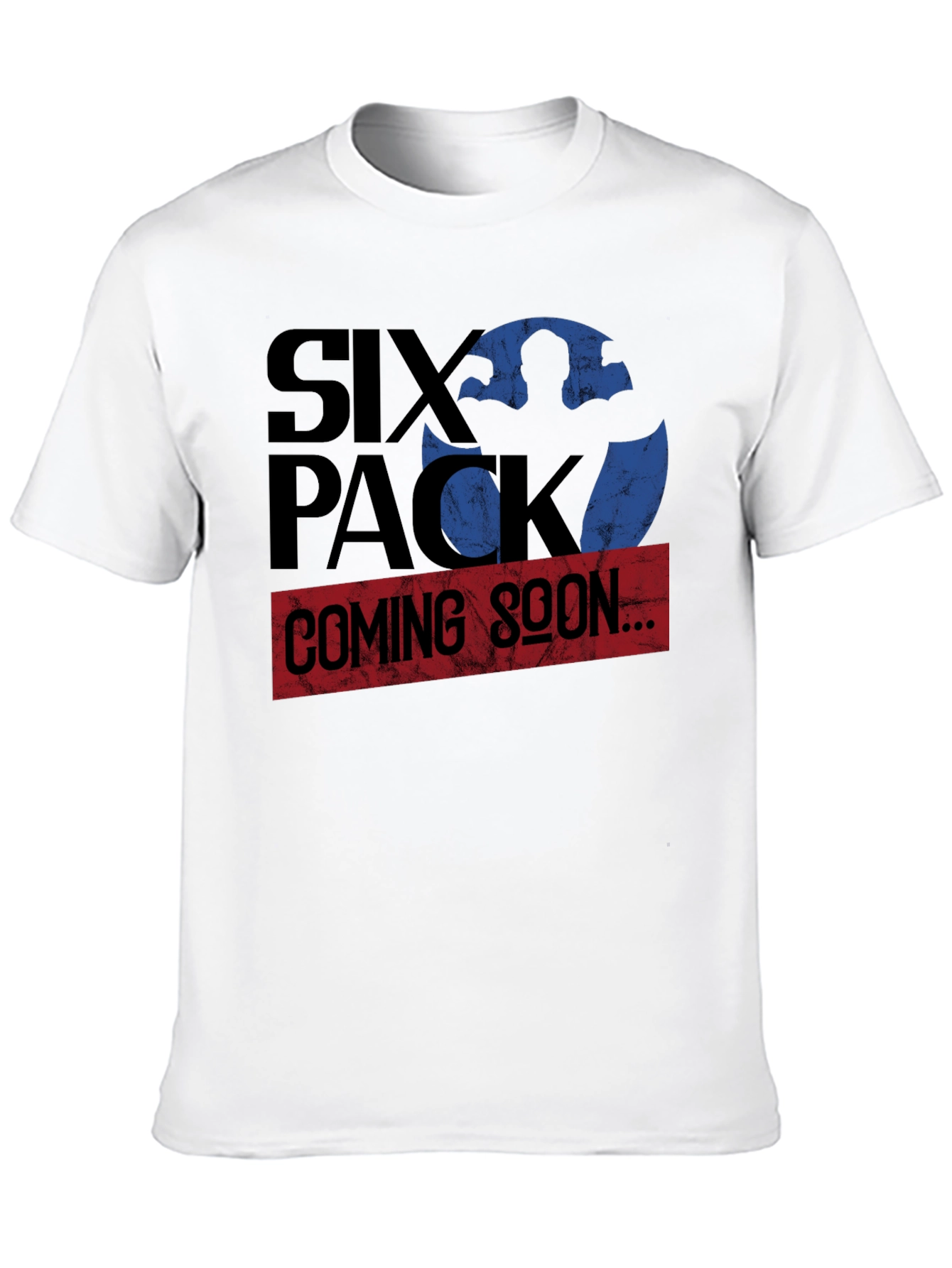 Six Pack Coming Soon Graphic Tee Shirt