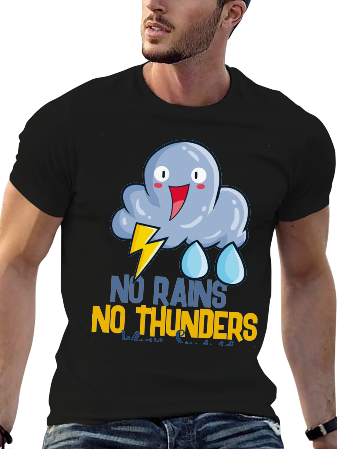 No Rains No Thunders Graphic Tee