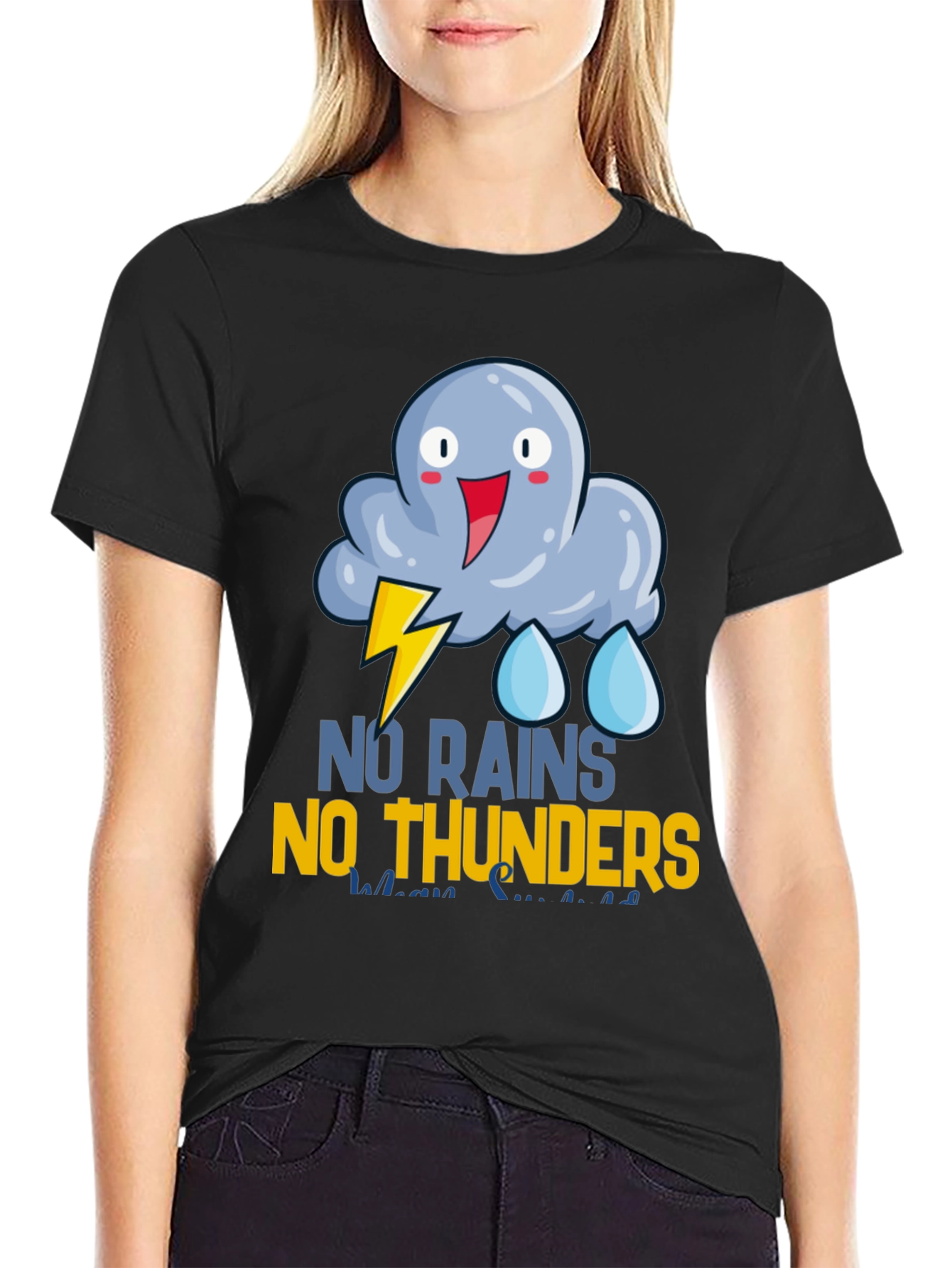 No Rains No Thunders Graphic Tee