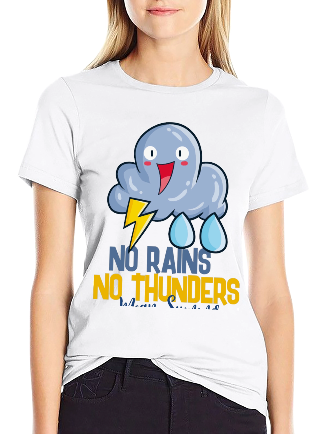 No Rains No Thunders Graphic Tee