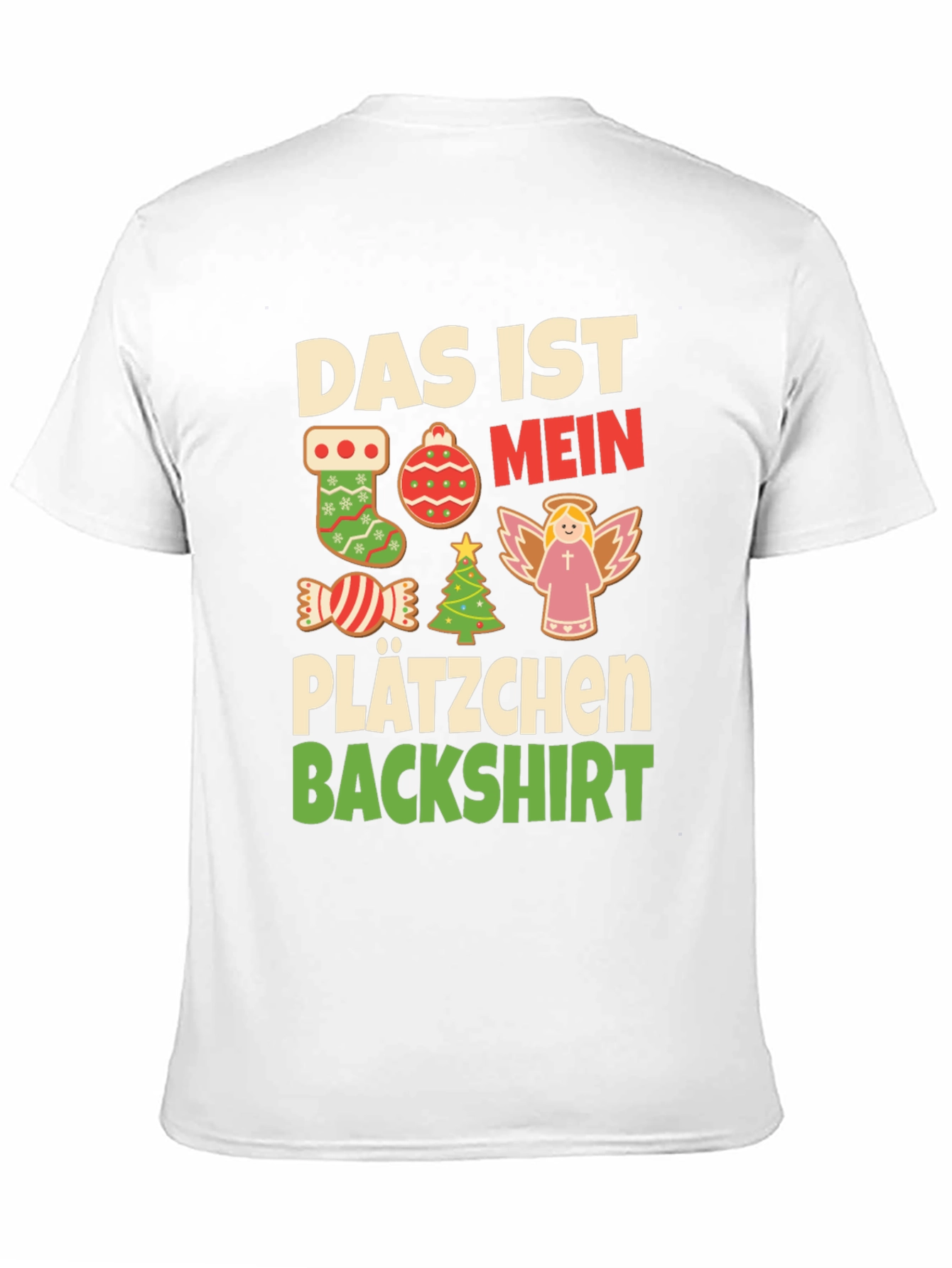 Christmas Cookies T-Shirt - Das Ist Mein Plätzchen Backshirt