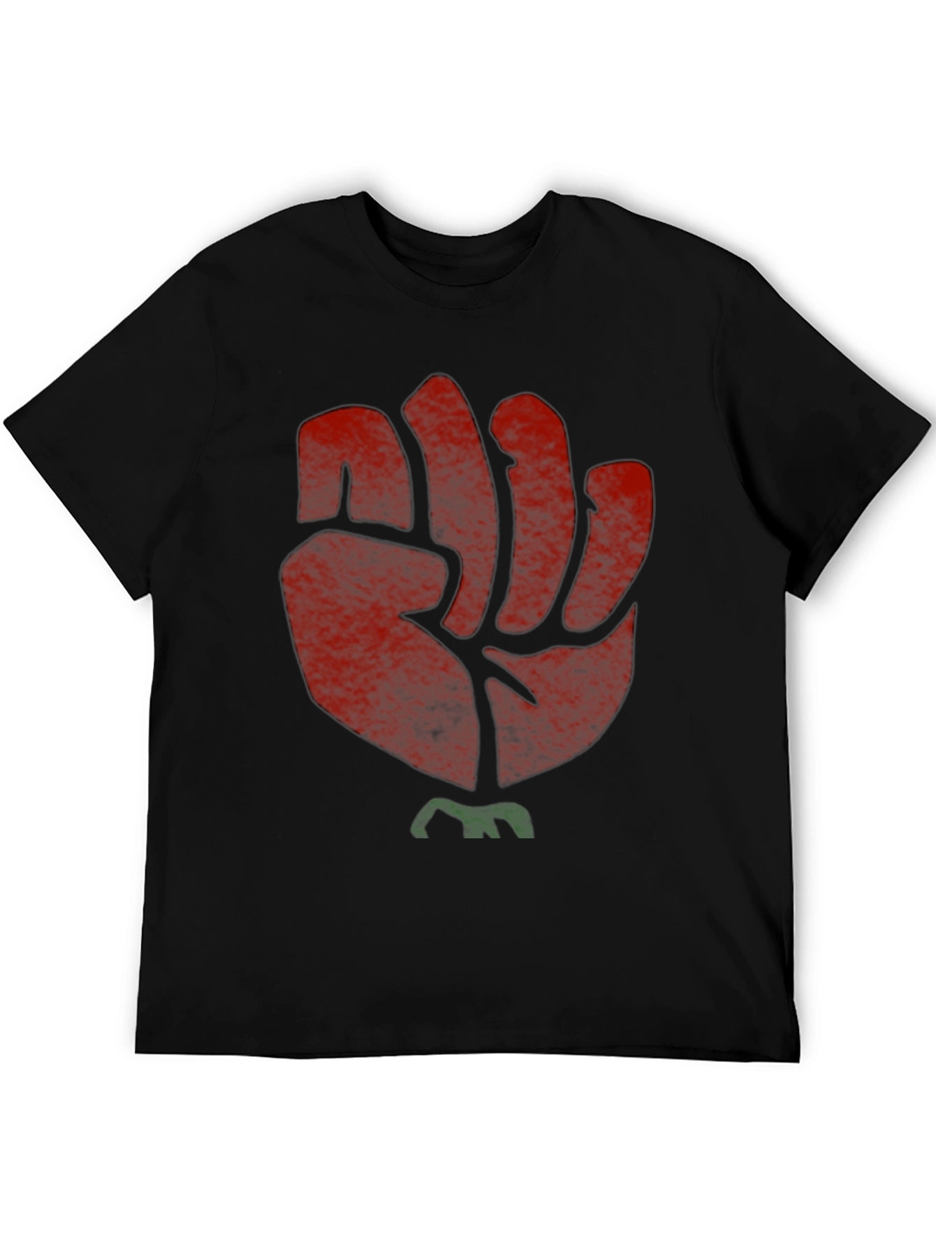 Raised Fist Graphic Tee - Black Activist Shirt