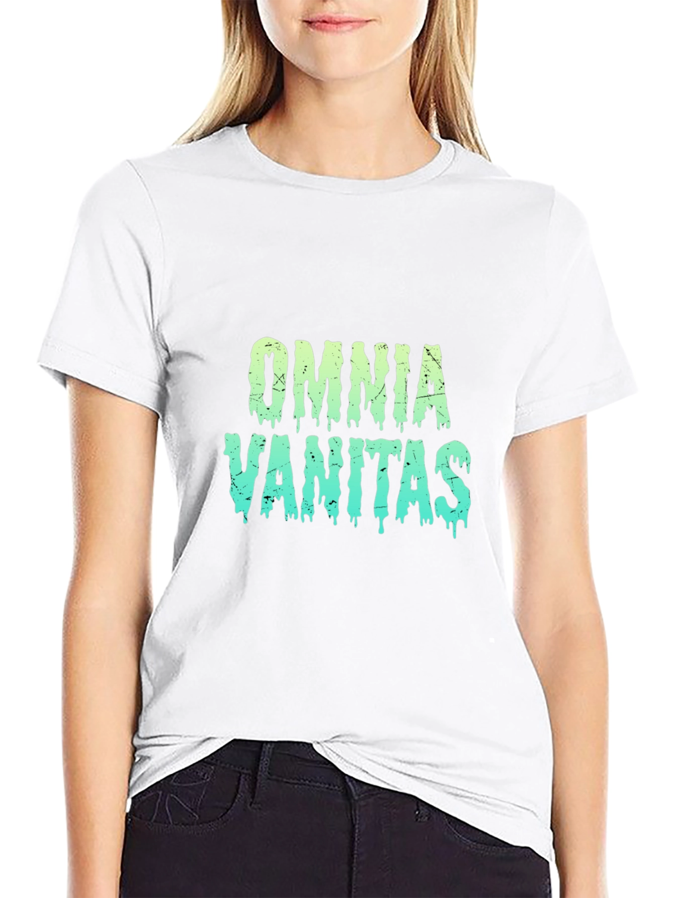 Omnia Vanitas Graphic Tee - Classic Black