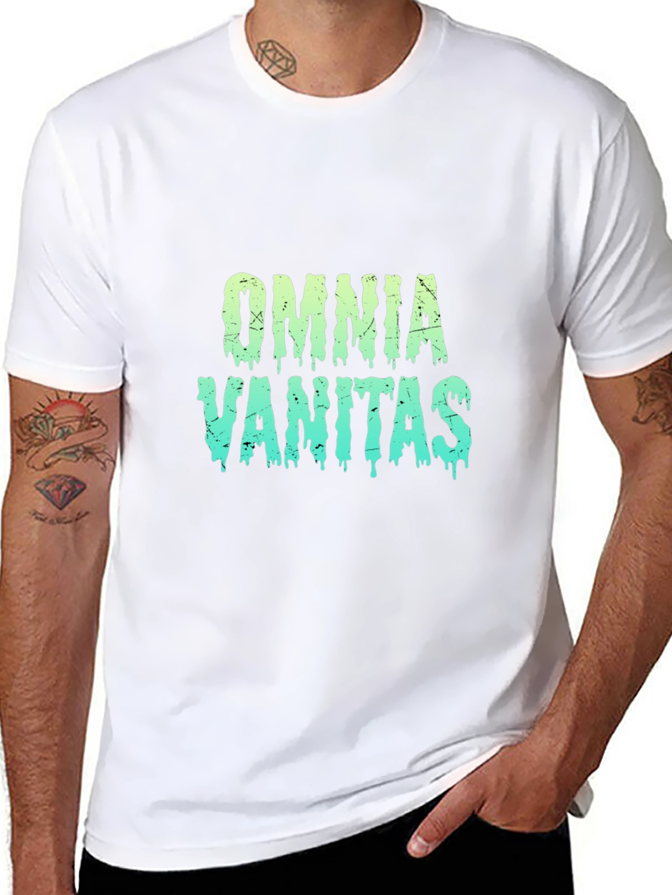 Omnia Vanitas Graphic Tee - Classic Black