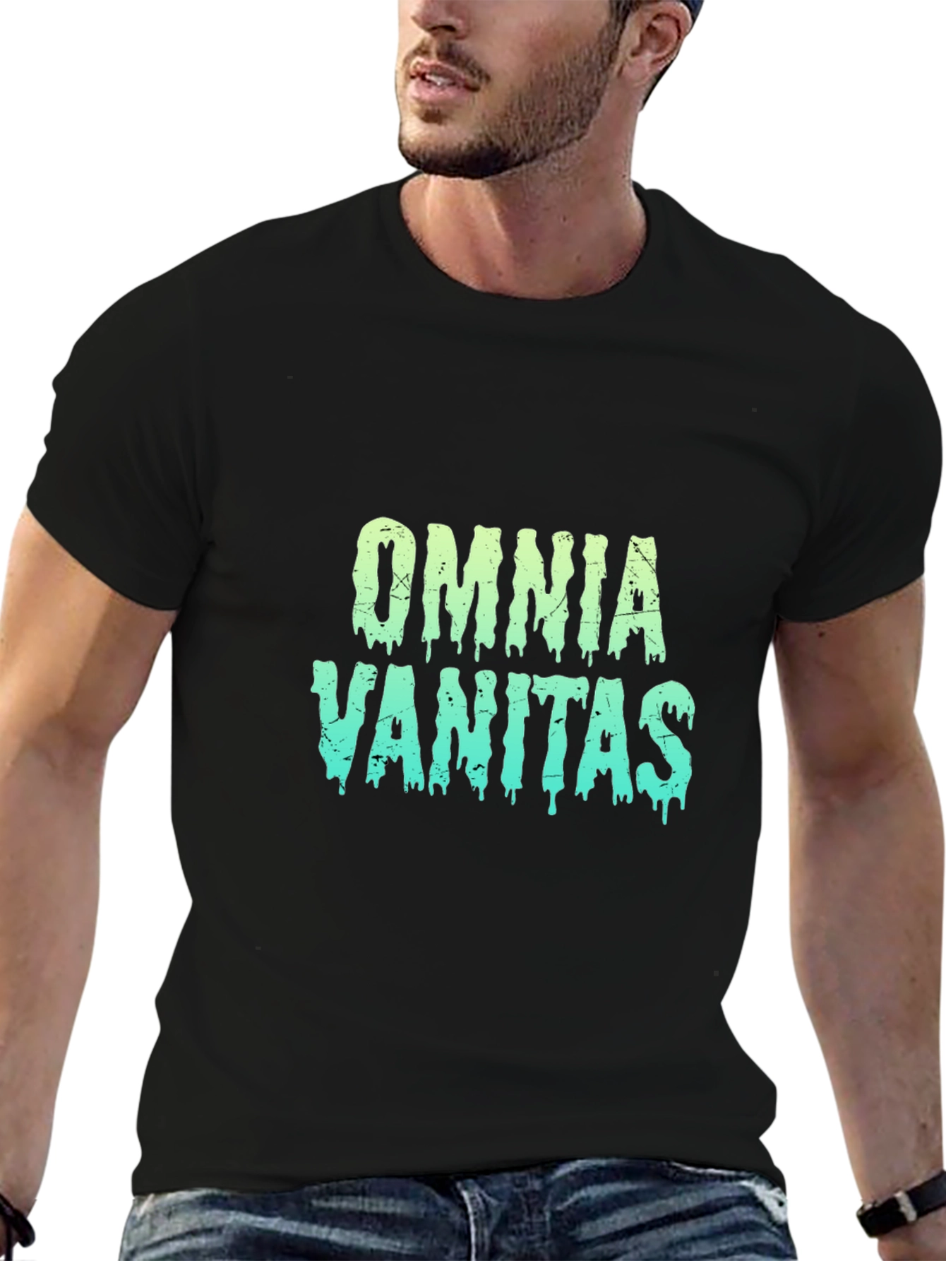 Omnia Vanitas Graphic Tee - Classic Black