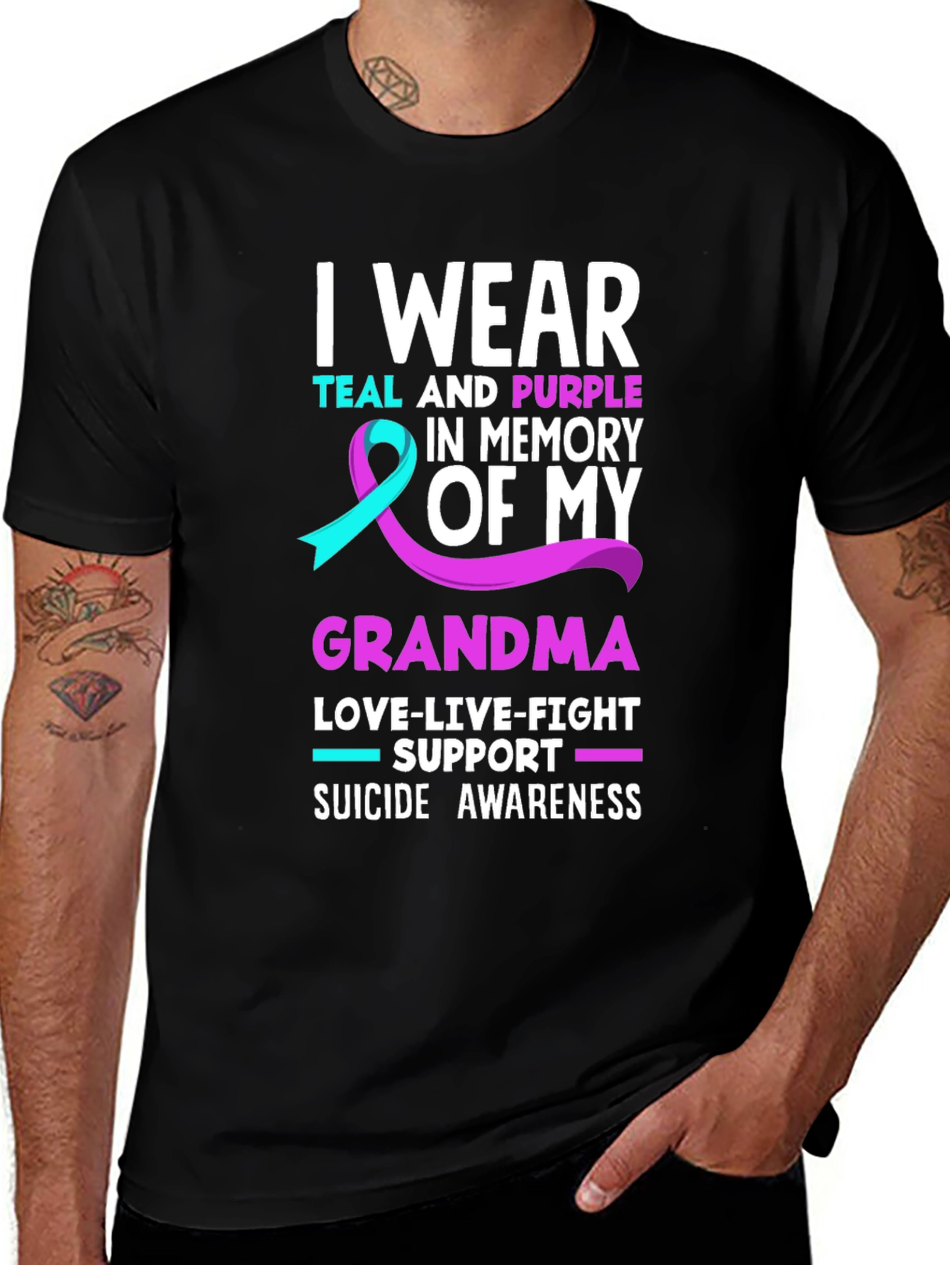 Grandma Suicide Awareness T-Shirt