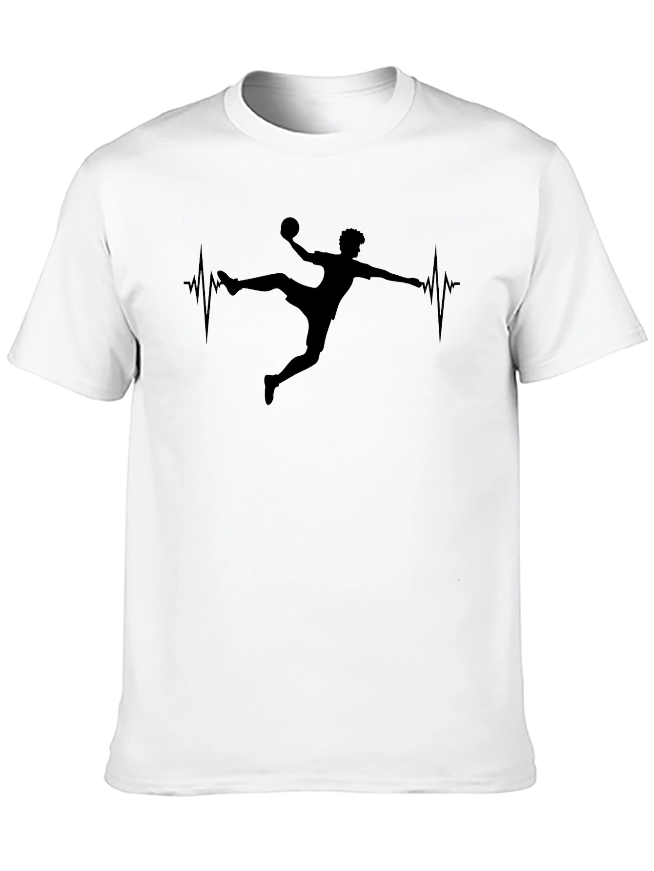 Handball Heartbeat Graphic T-Shirt