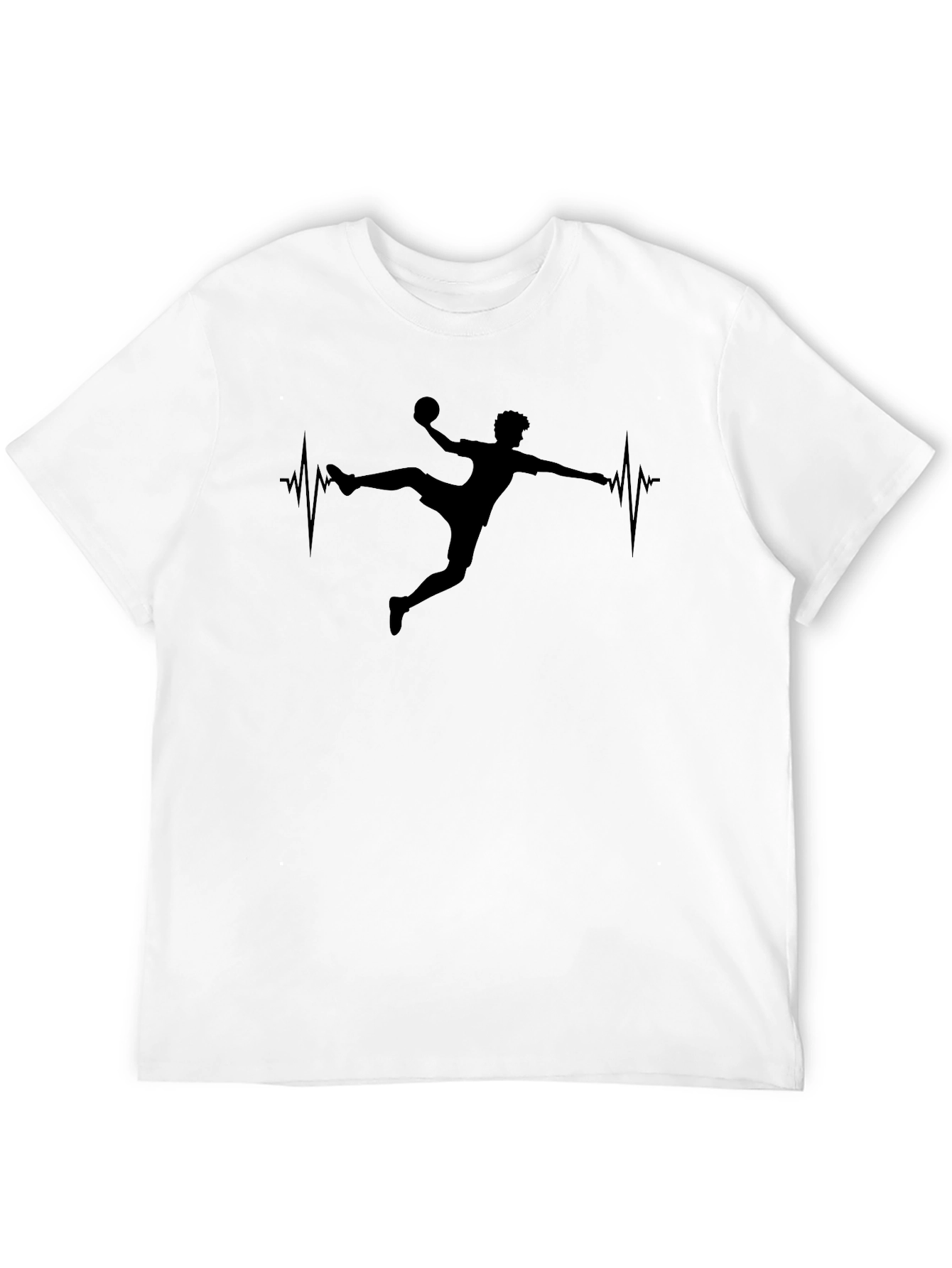 Handball Heartbeat Graphic T-Shirt