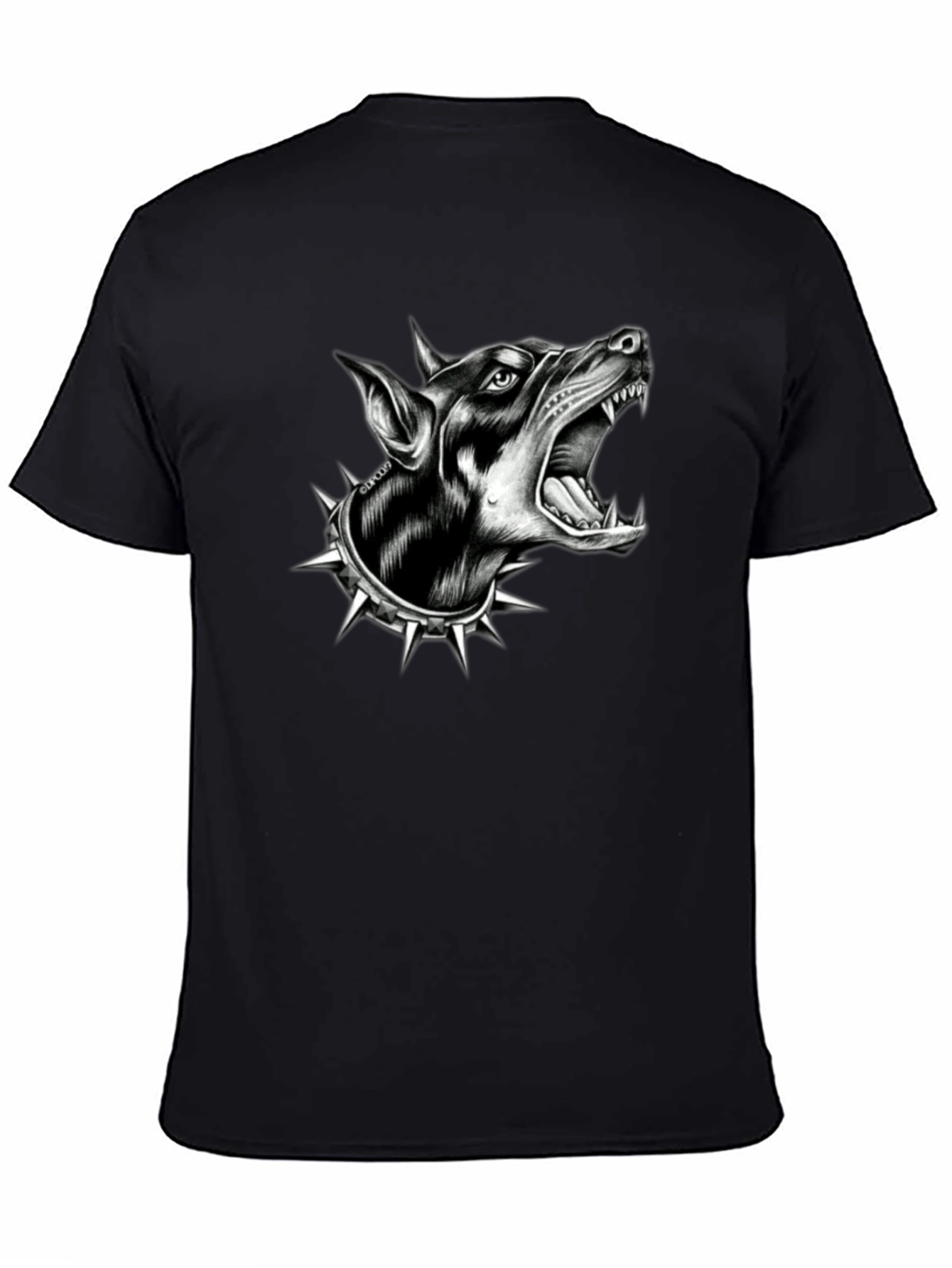 Dog Graphic T-Shirt - Edgy Canine Design