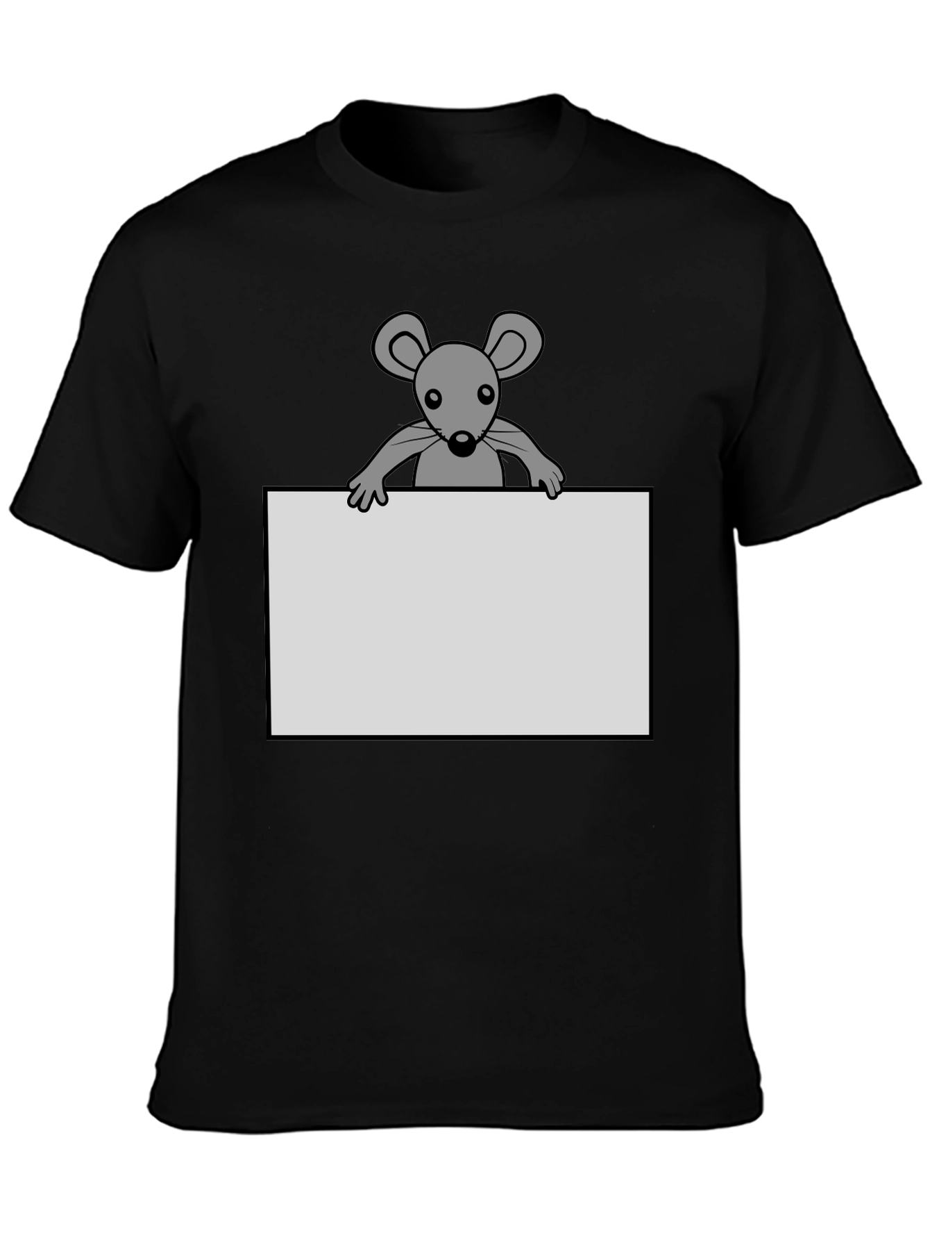 Mouse Graphic T-Shirt - Unisex Cotton Tee