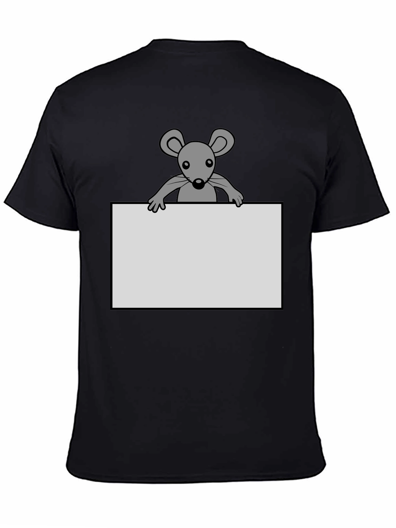 Mouse Graphic T-Shirt - Unisex Cotton Tee