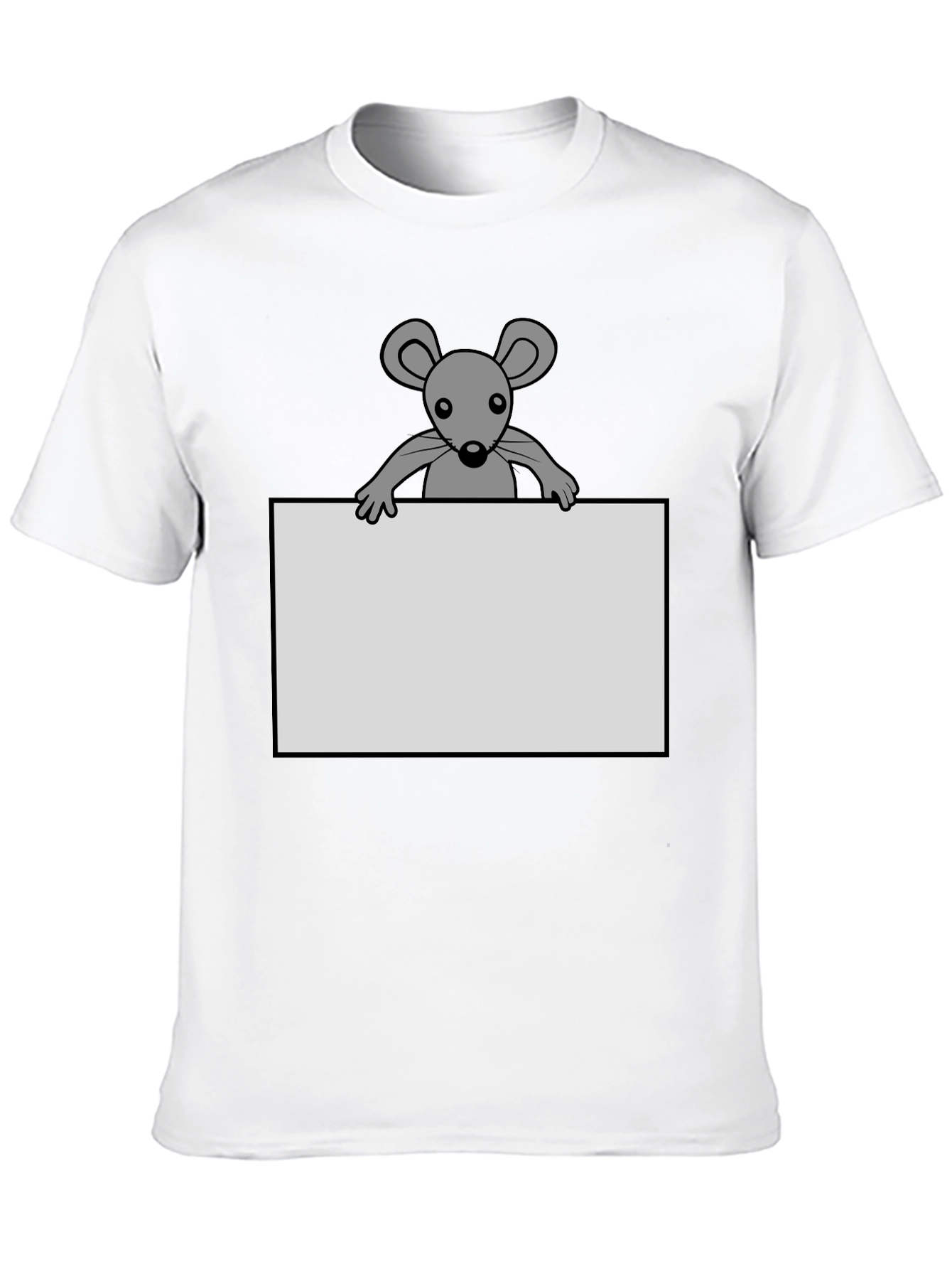 Mouse Graphic T-Shirt - Unisex Cotton Tee