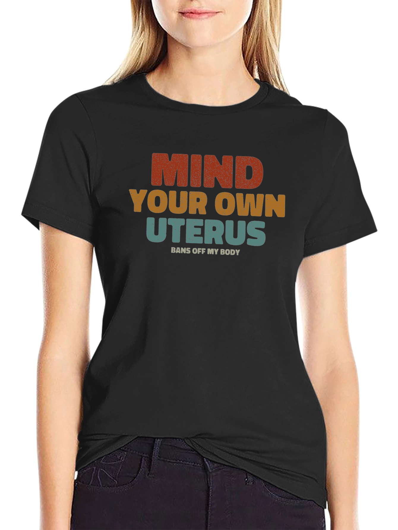 Mind Your Own Uterus Graphic T-Shirt