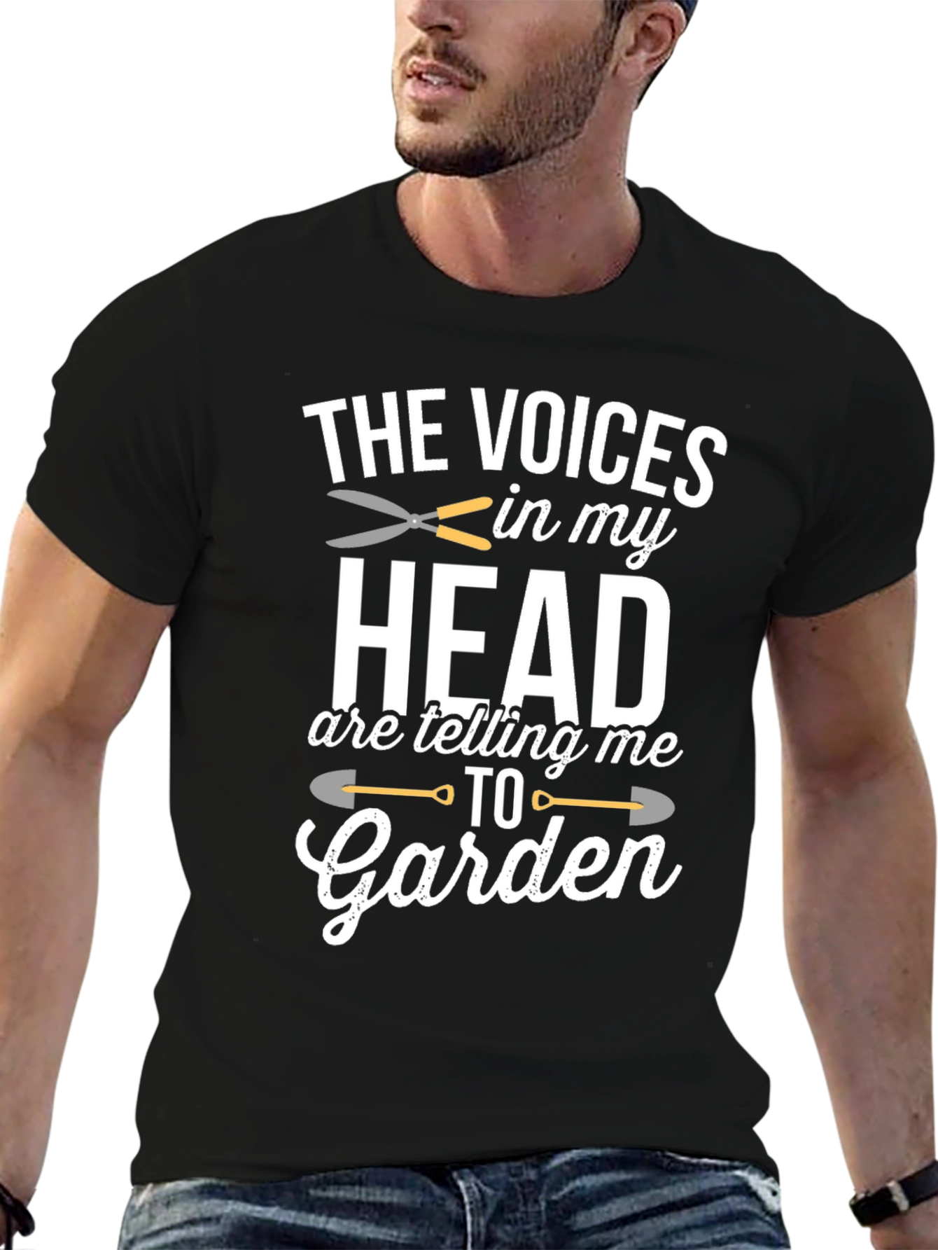 Voices in My Head Garden T-Shirt