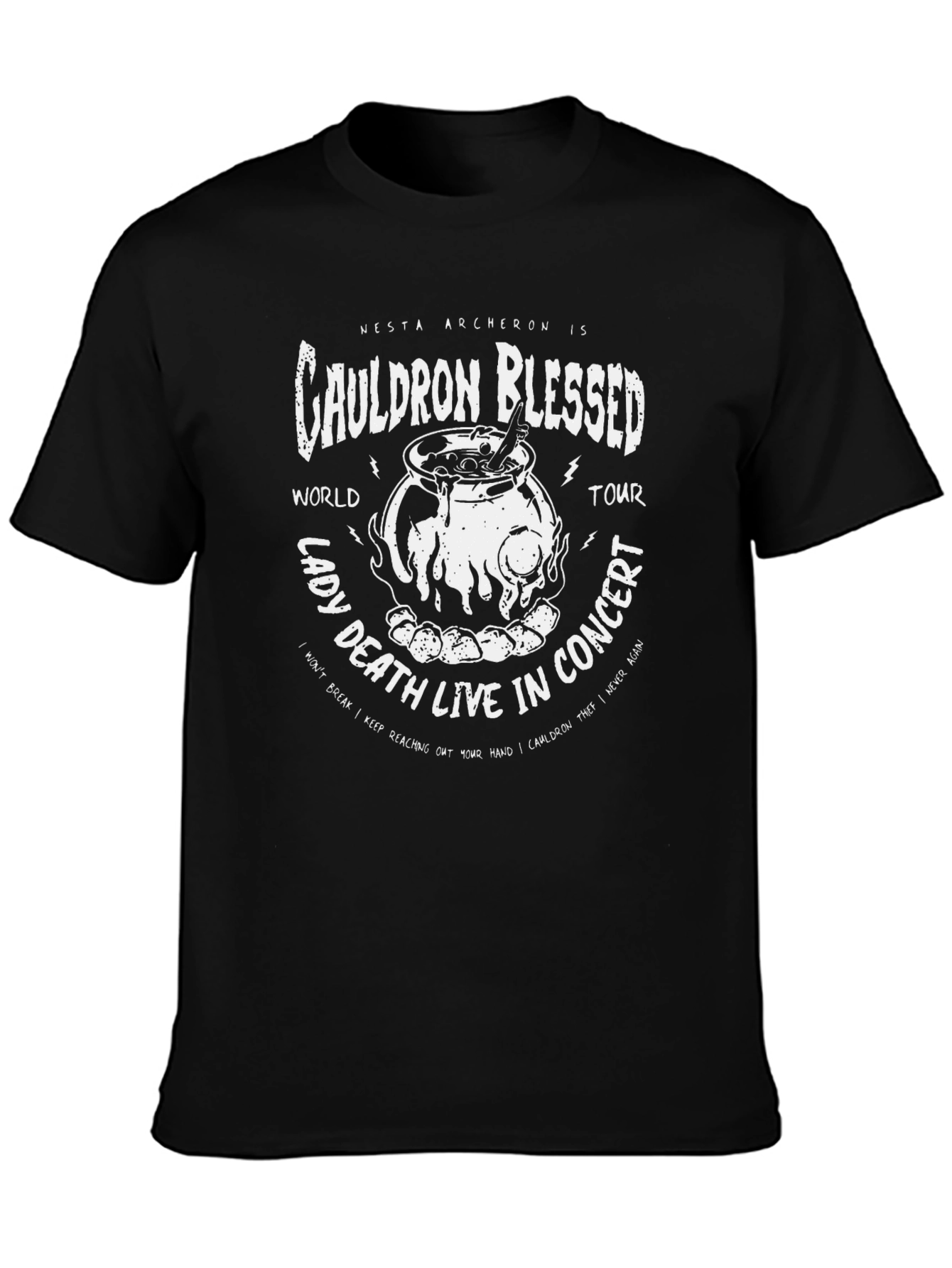 Cauldron Blessed Concert T-Shirt