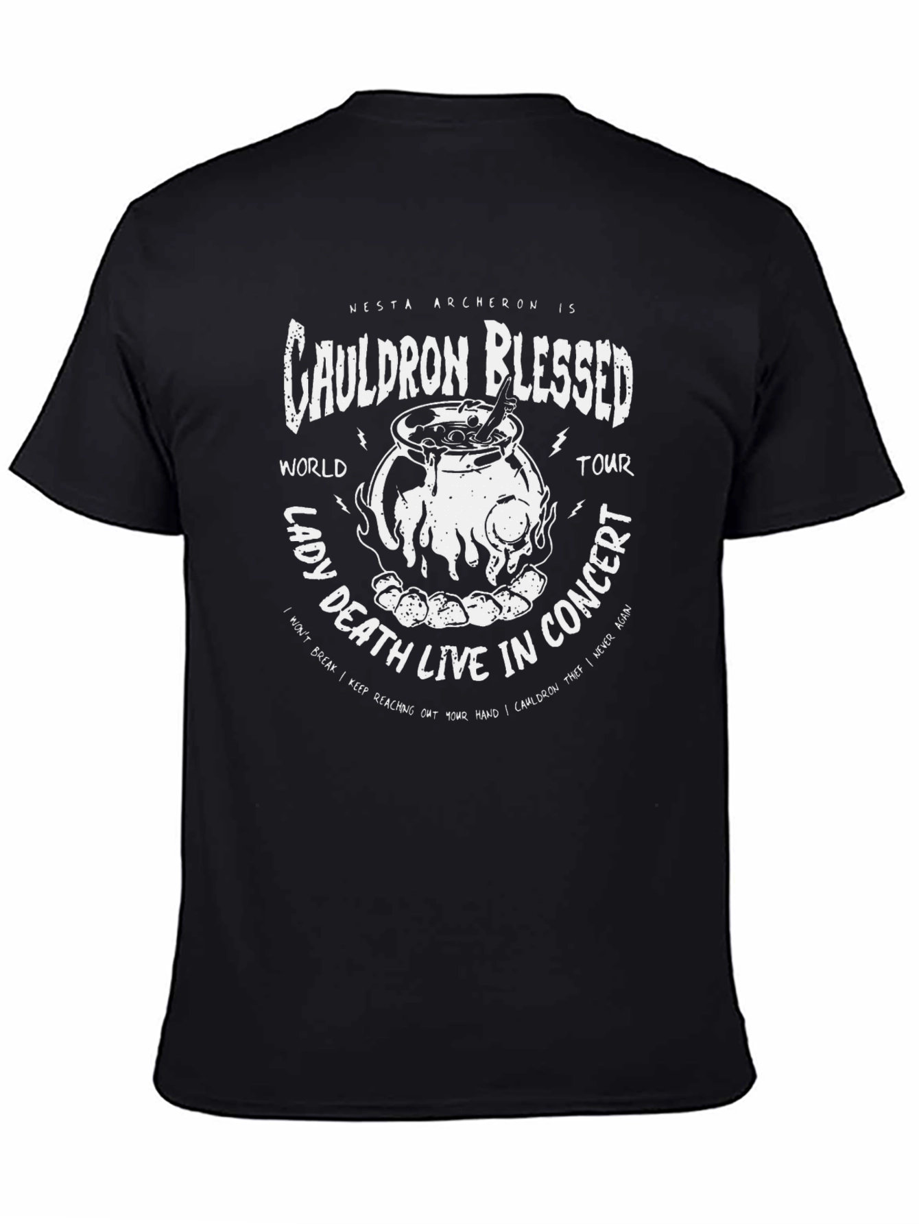 Cauldron Blessed Concert T-Shirt