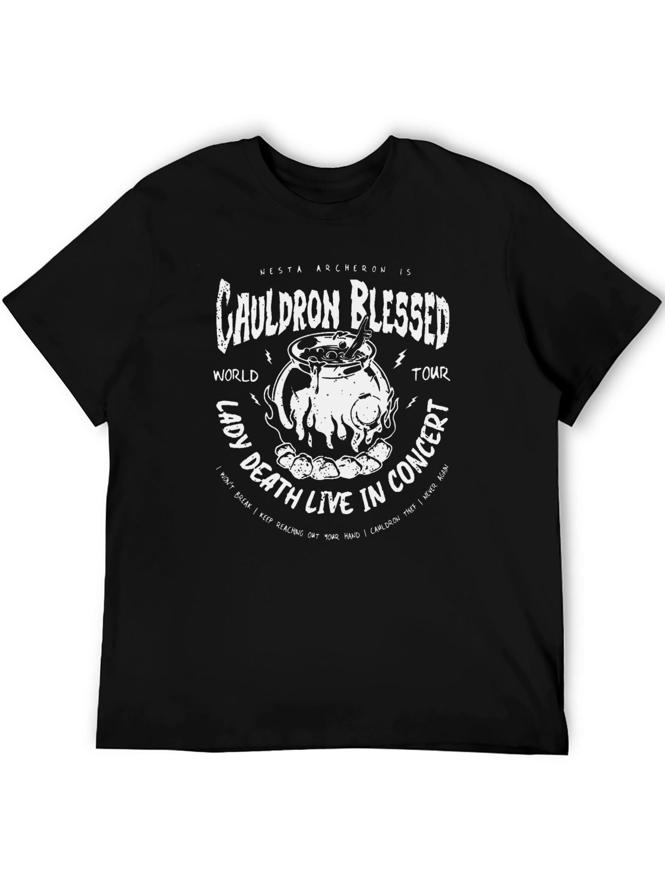 Cauldron Blessed Concert T-Shirt