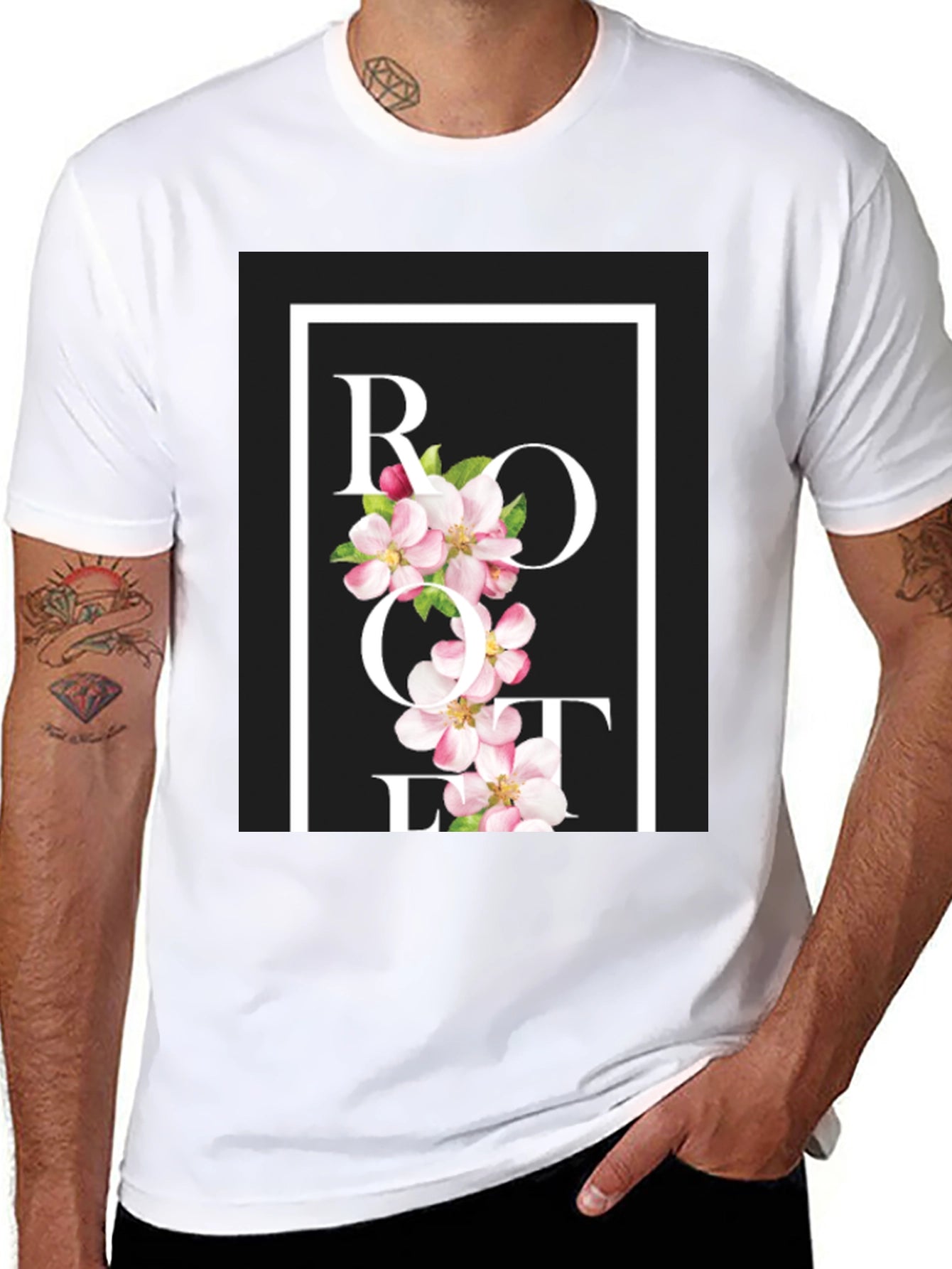 Floral ROOT Graphic Tee