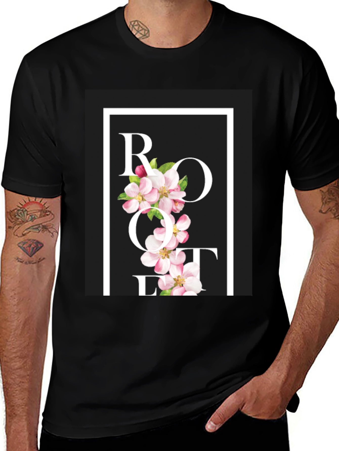 Floral ROOT Graphic Tee