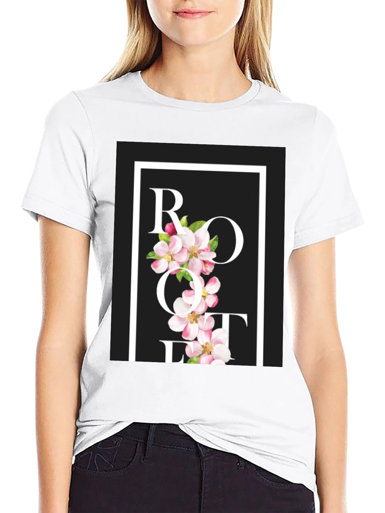 Floral ROOT Graphic Tee