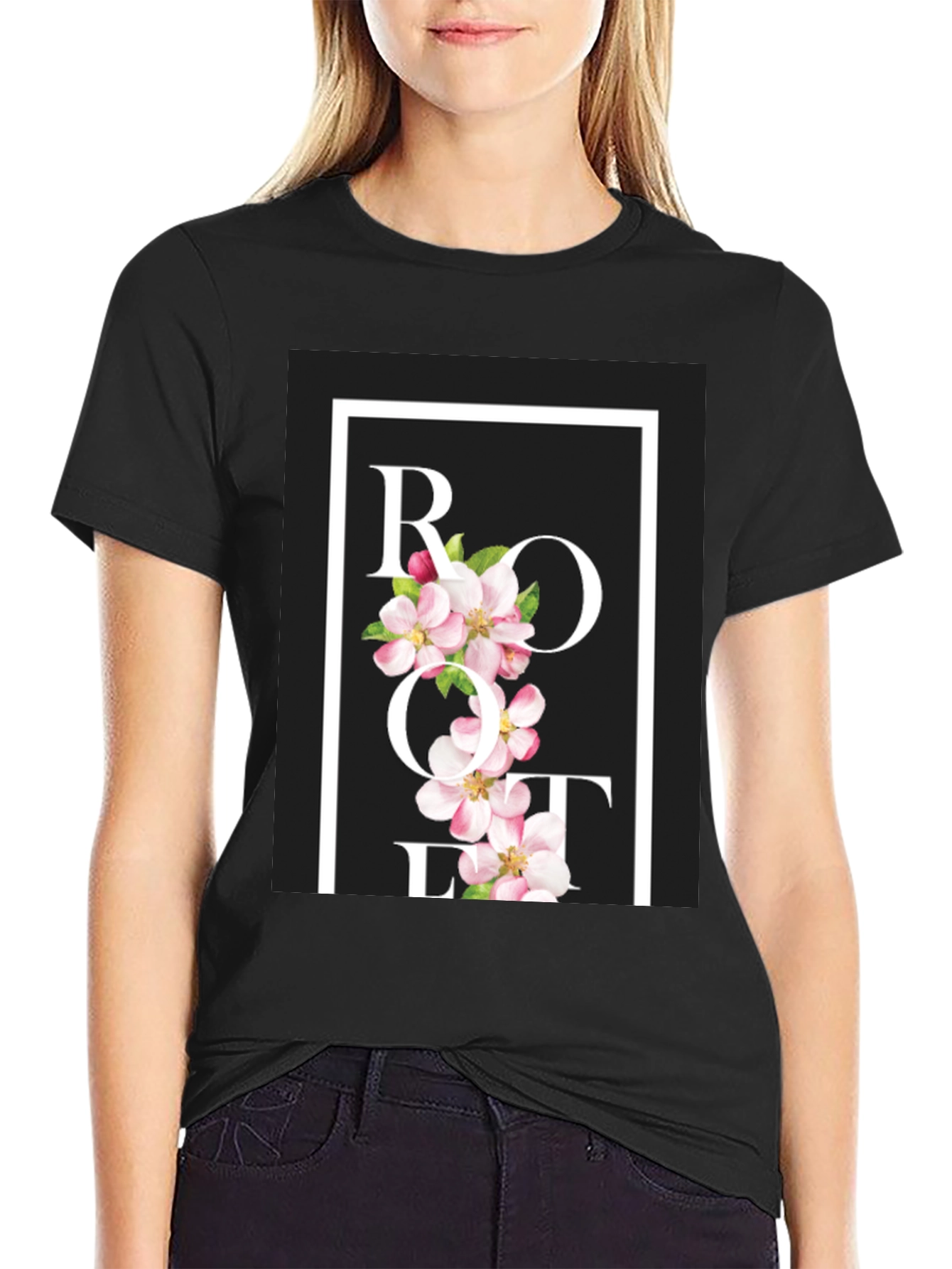 Floral ROOT Graphic Tee