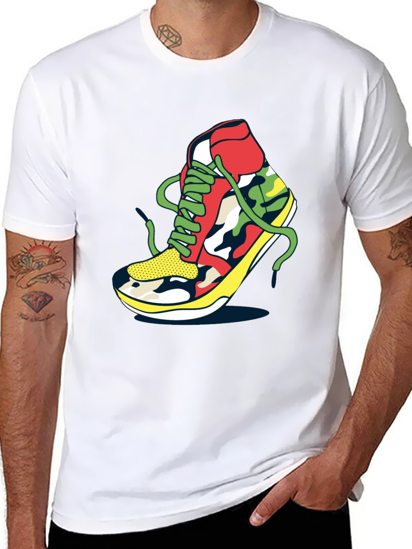 Sneaker Graphic Tee - Streetwear Style