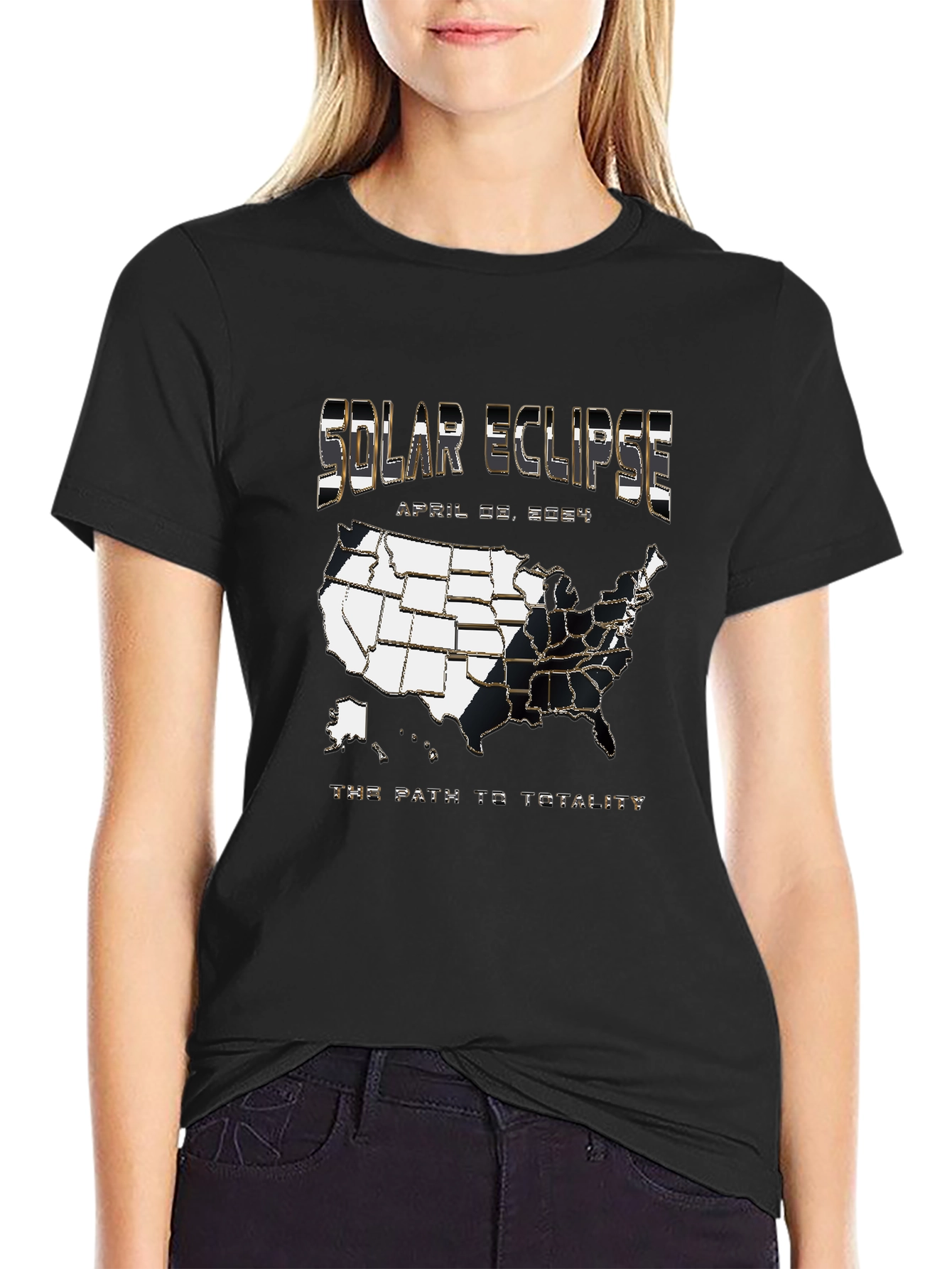 Solar Eclipse April 8th 2024 T-Shirt