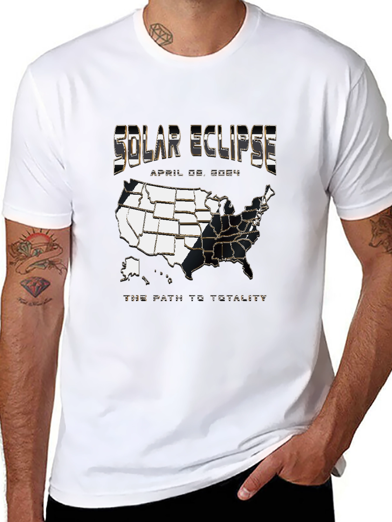 Solar Eclipse April 8th 2024 T-Shirt