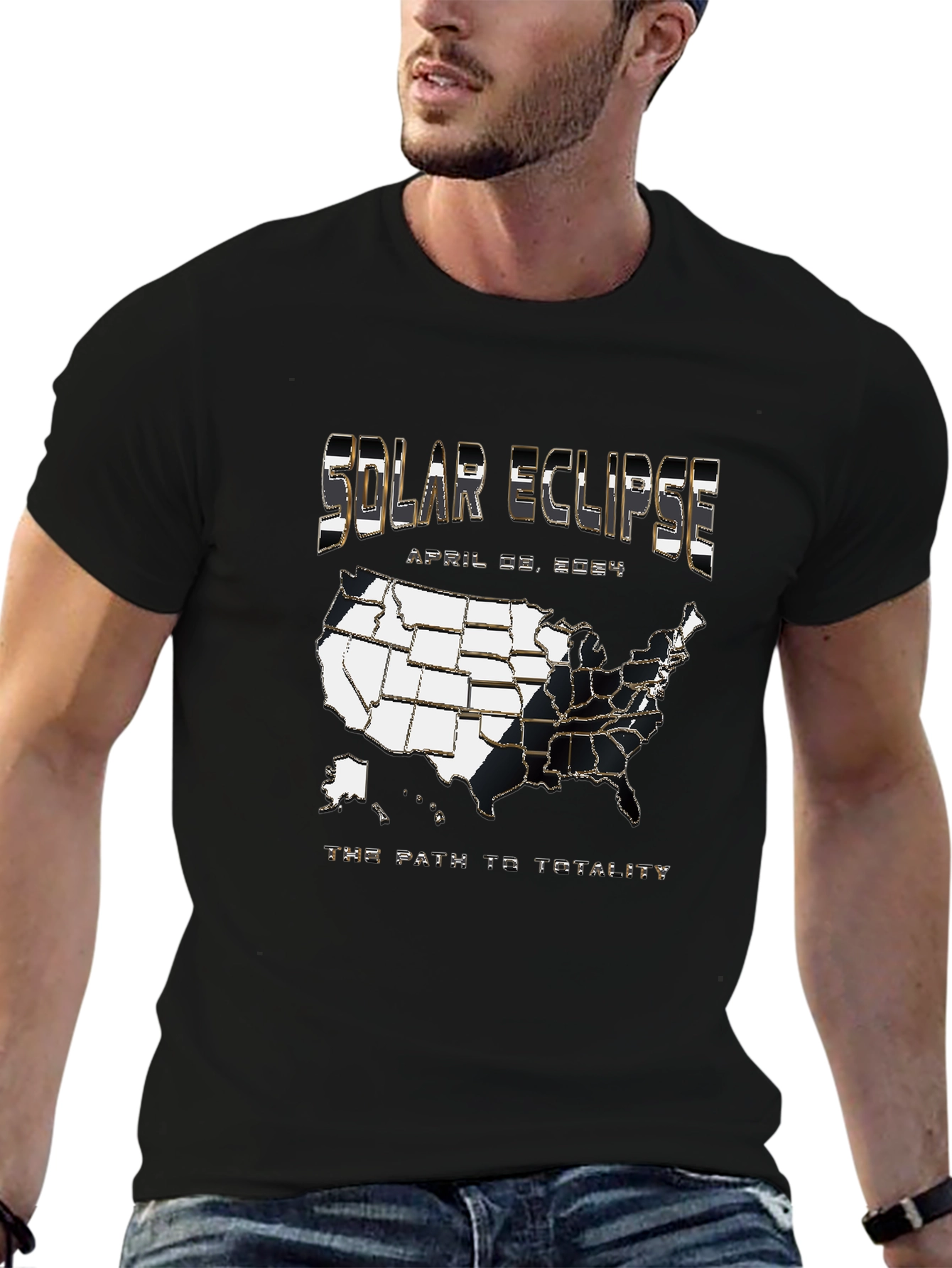 Solar Eclipse April 8th 2024 T-Shirt